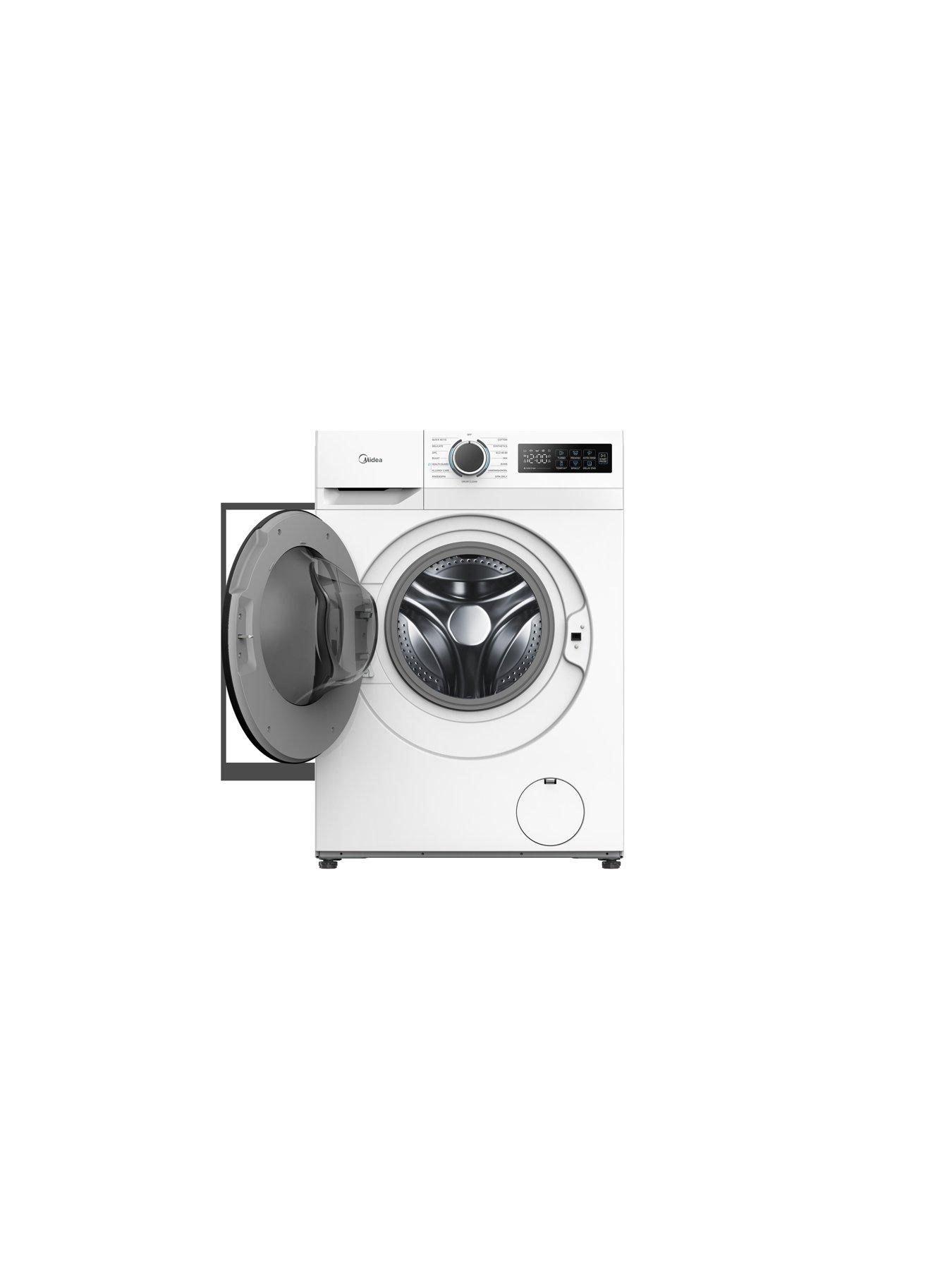 Image 6 of 7 of Midea MF110W90BA10/W 9kg Washing Machine White