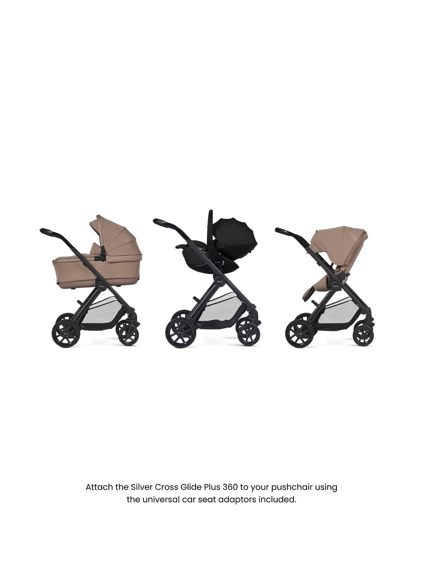 Image 2 of 6 of Silver Cross Reef 2 Ultimate Baby Bundle - Mocha