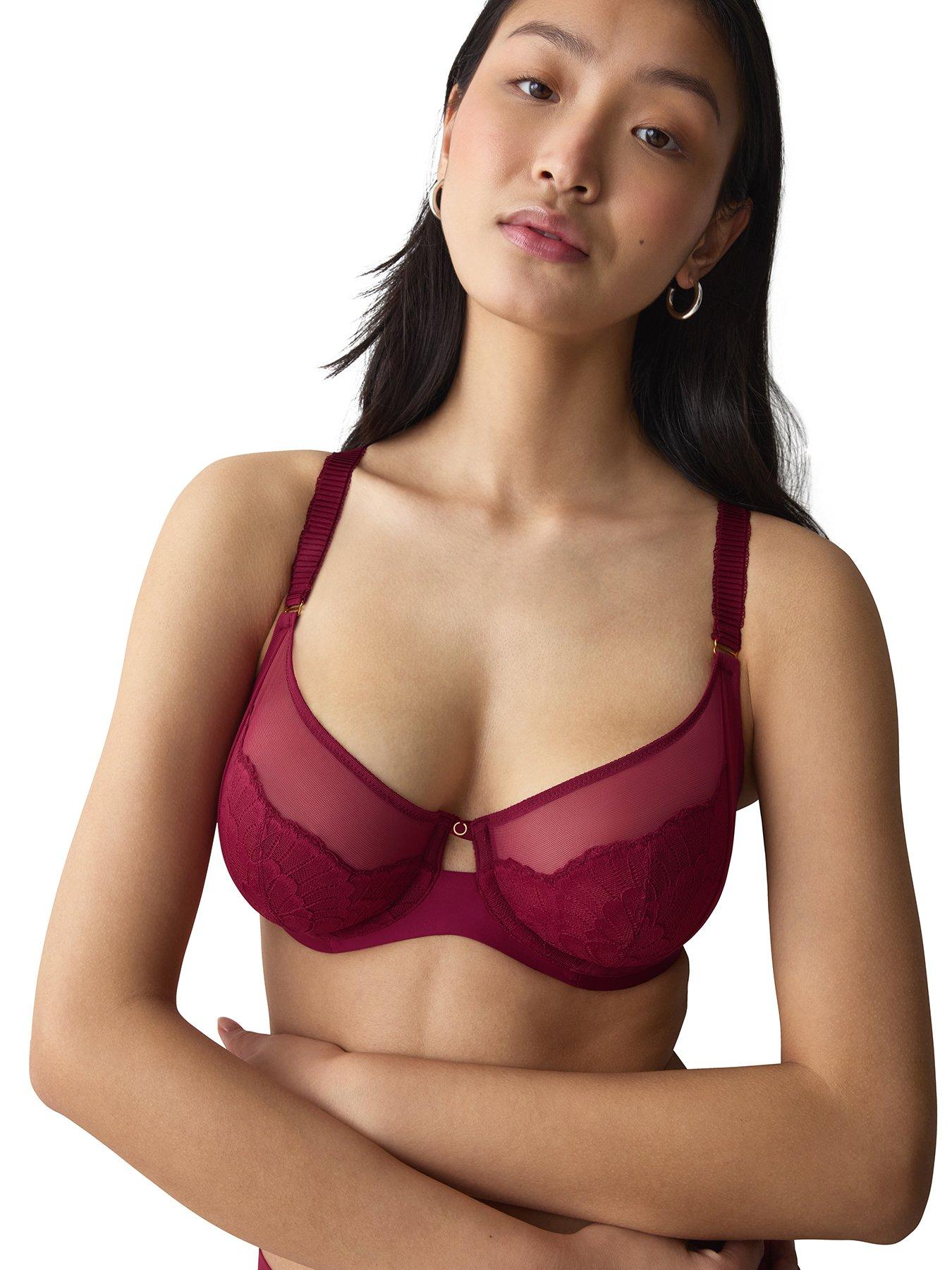Image 4 of 4 of Triumph Love And Lace Wired Bra - Berry