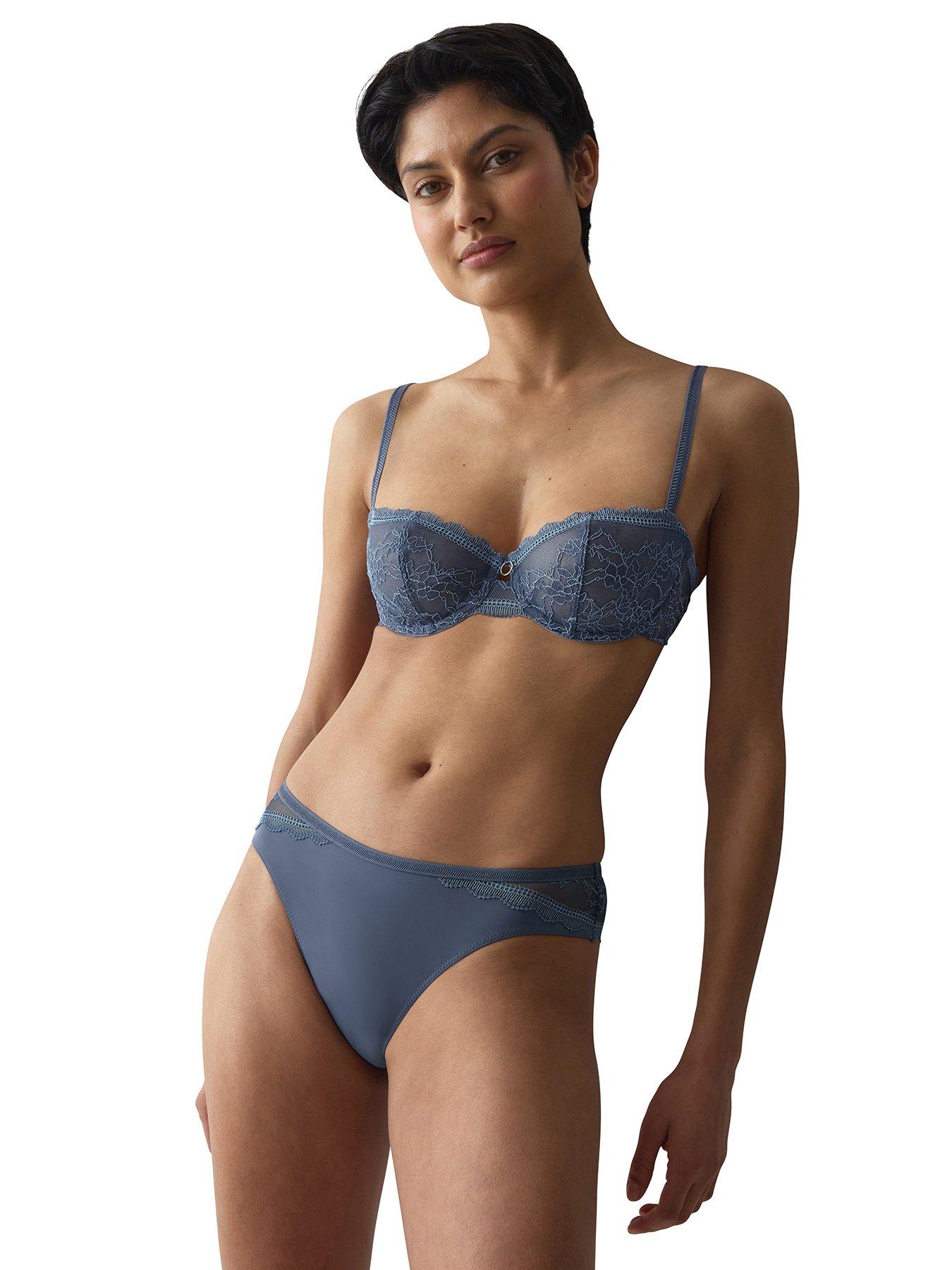 Triumph Comfort Allure Brazilian Brief - Indigo Veil