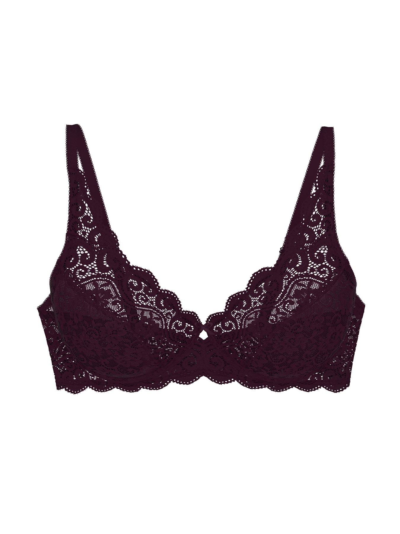 Image 5 of 5 of Triumph Amourette Wired Bra - Dark Red