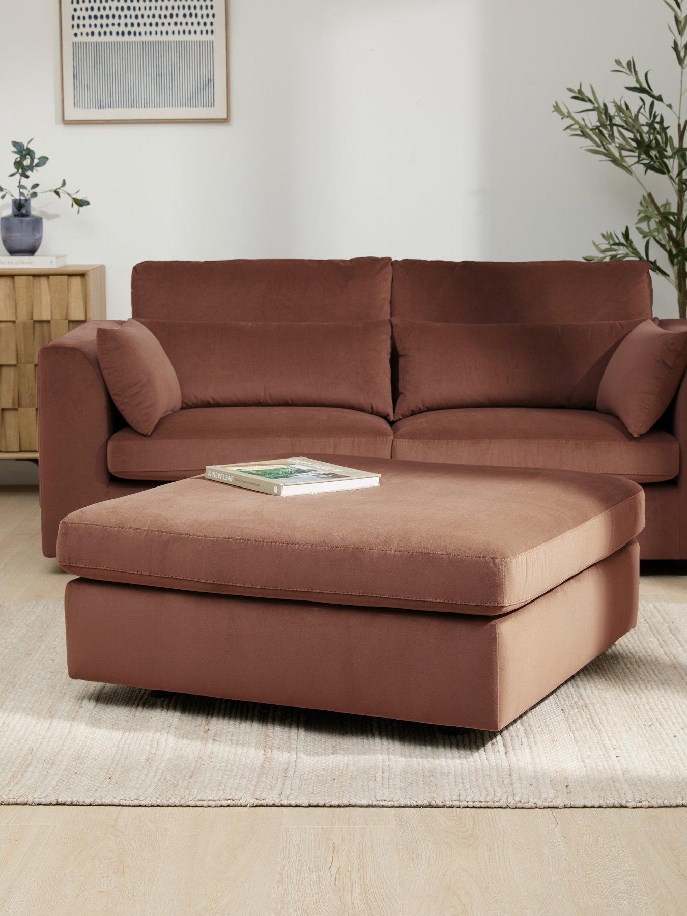 The Very Collection Hartley Square Footstool