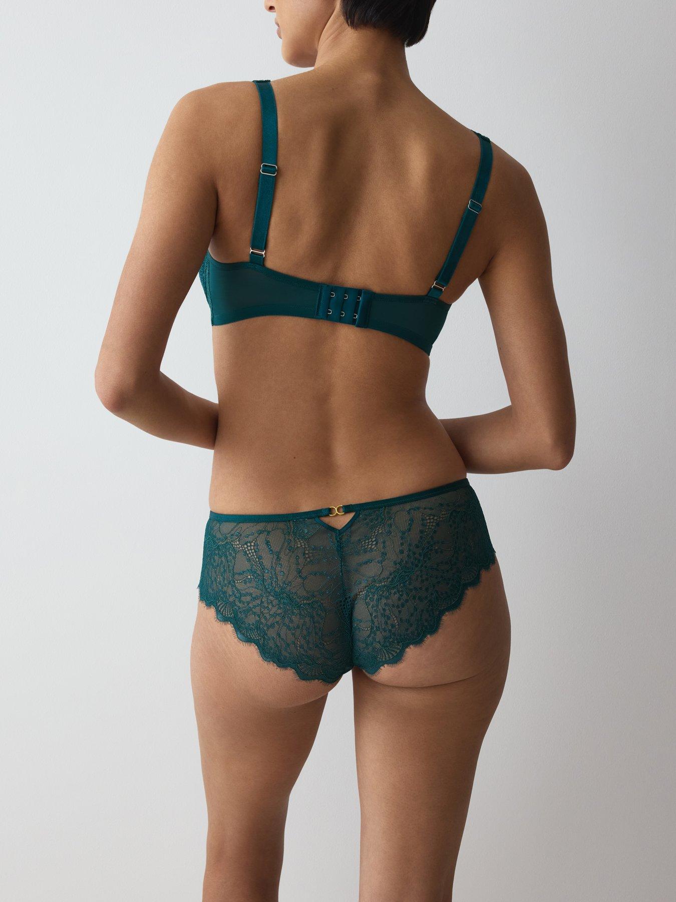 Image 2 of 4 of Triumph Amourette Sparkle Hipster Brief - Teal