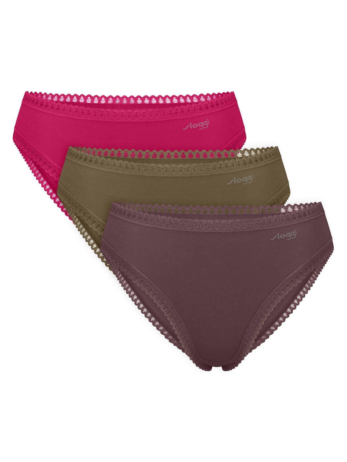 Sloggi Sloggi Go Crush 3 High Leg 3 Pack - Multi