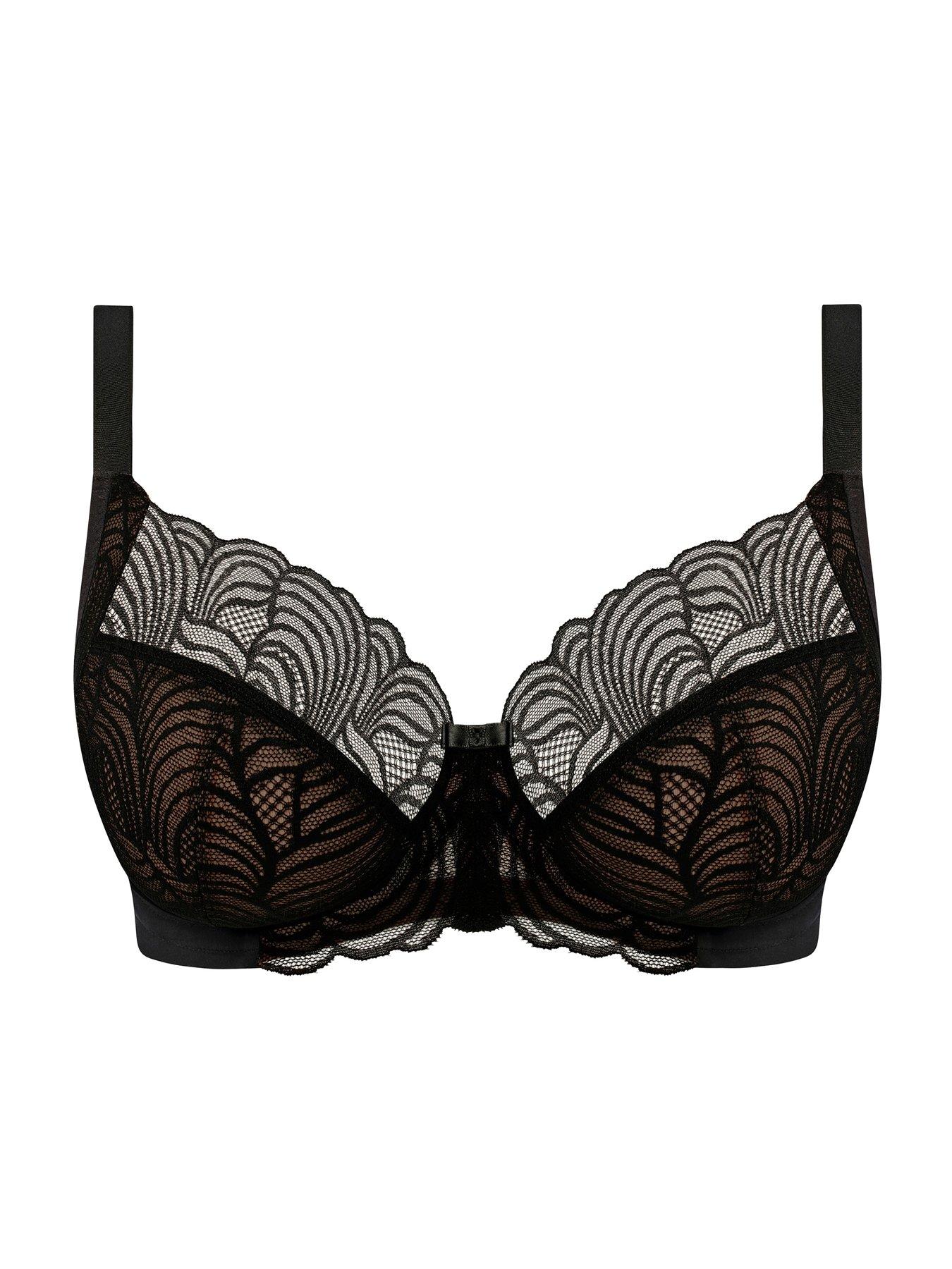 Image 5 of 5 of Freya Womens Alanna Underwired Stretch Lace Bra - Black