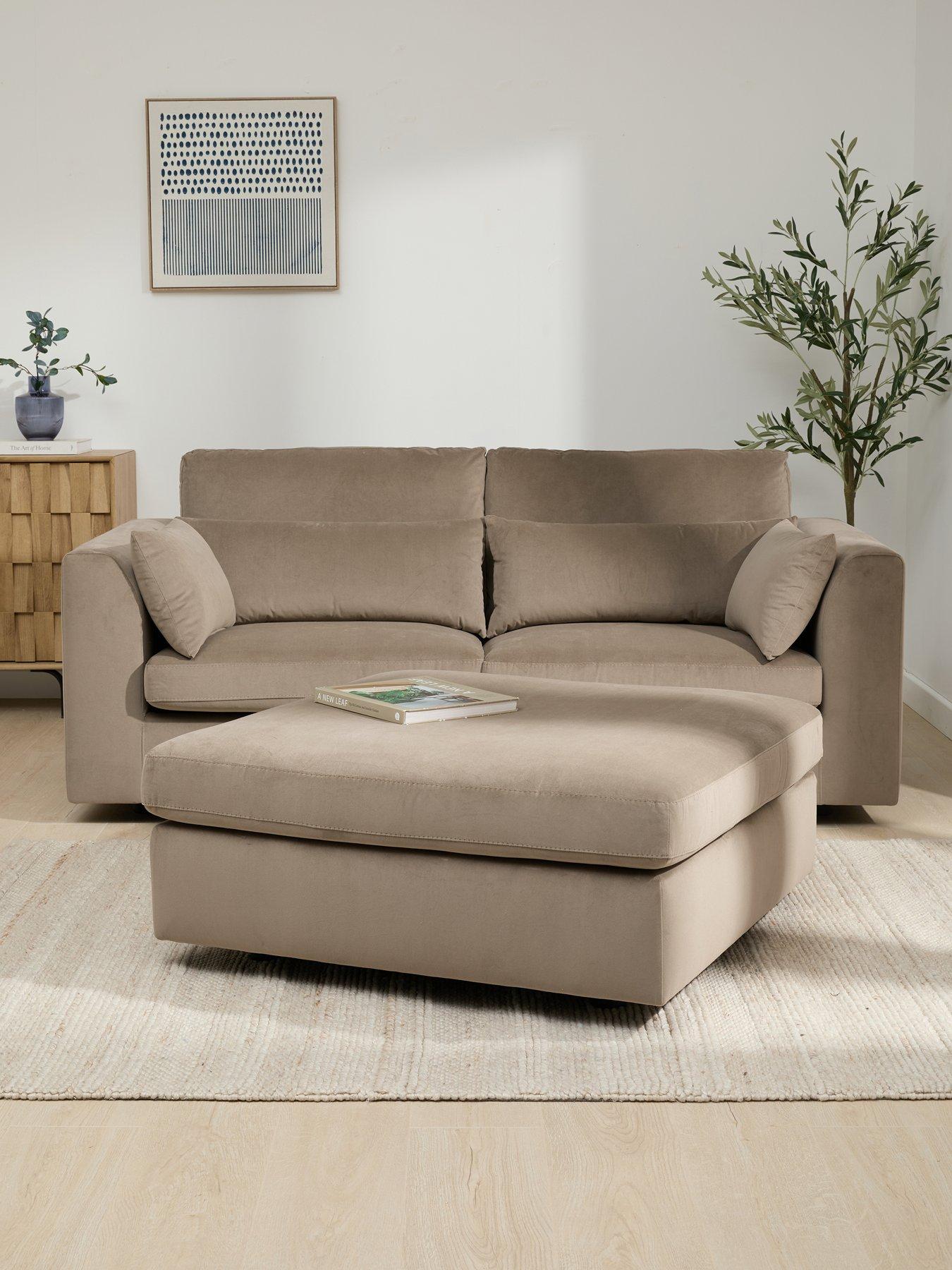 The Very Collection Hartley 3 Seater + Footstool