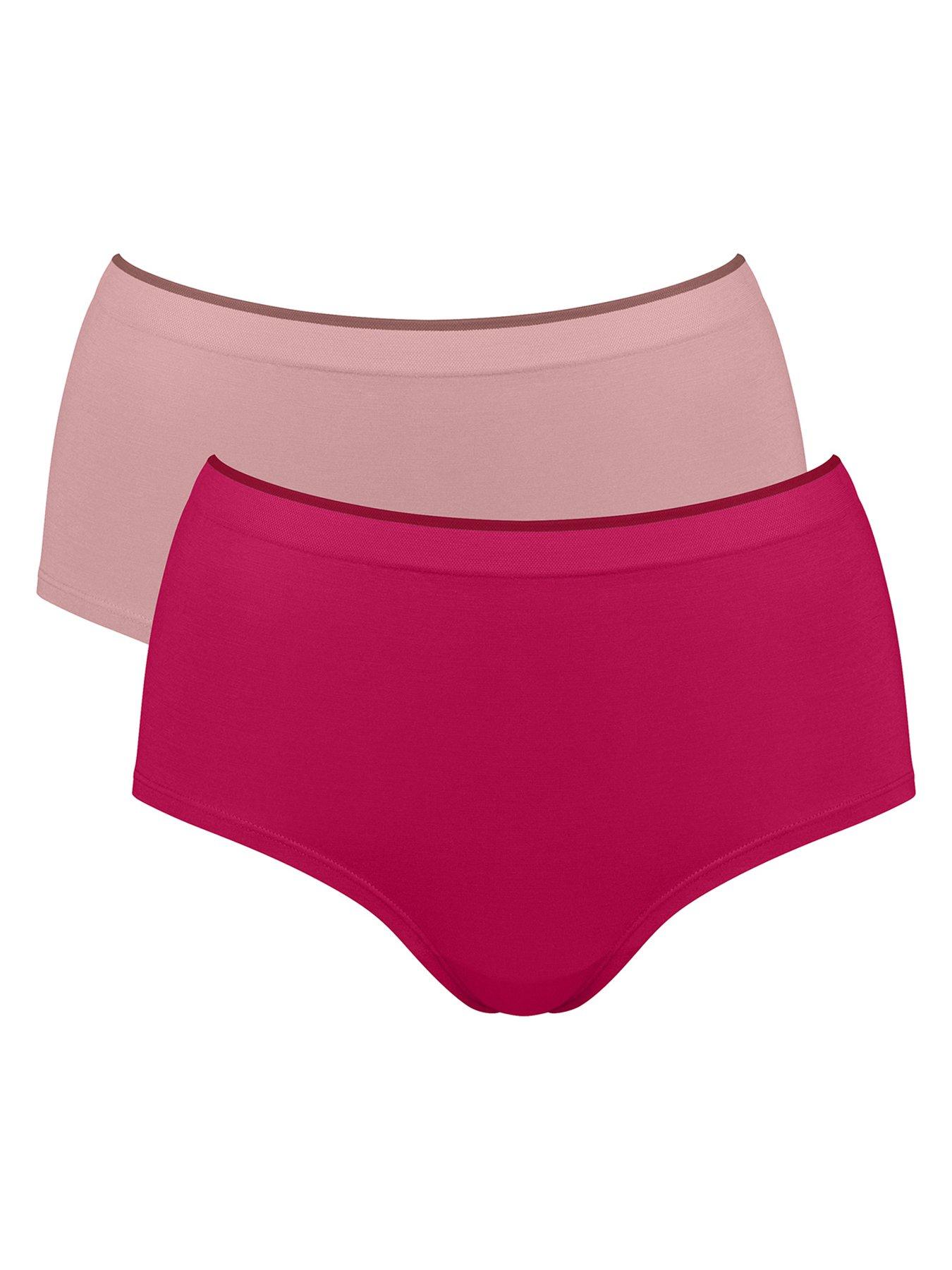 Sloggi Sloggi Go Sense 2 Pack High Waist Brief - Blue Combo