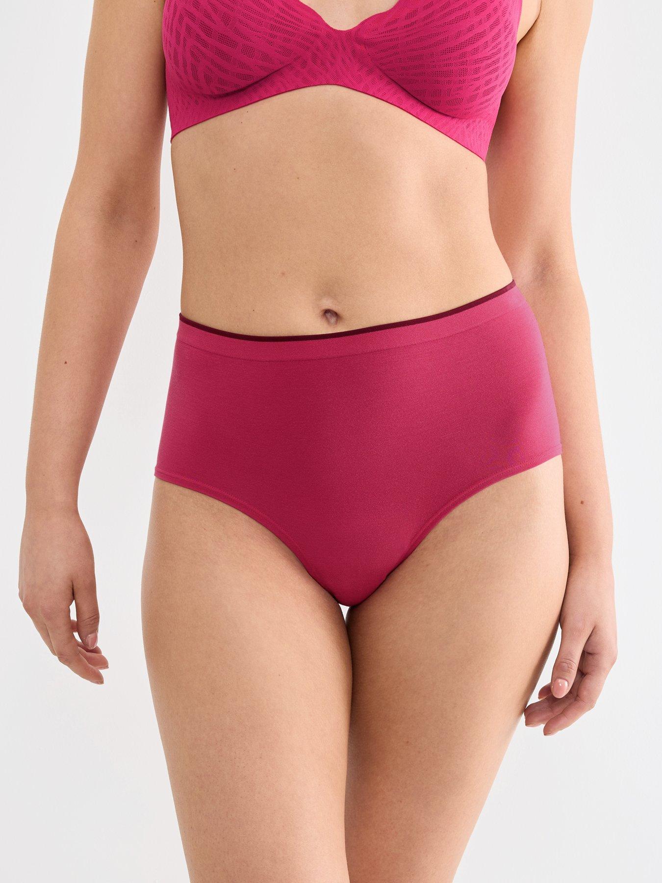 Image 2 of 5 of Sloggi Go Sense 2 Pack High Waist Brief - Blue Combo