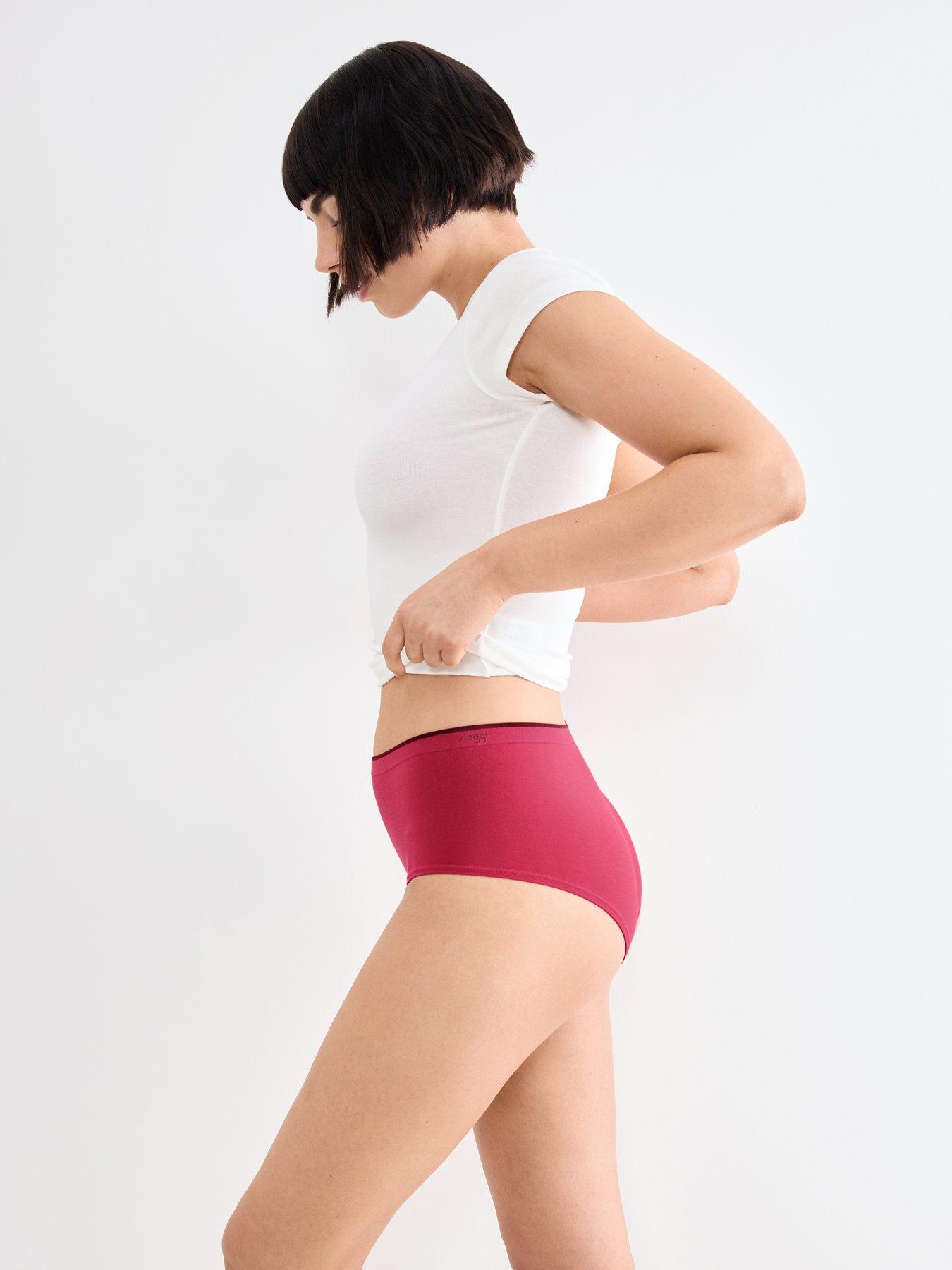 Image 3 of 5 of Sloggi Go Sense 2 Pack High Waist Brief - Blue Combo