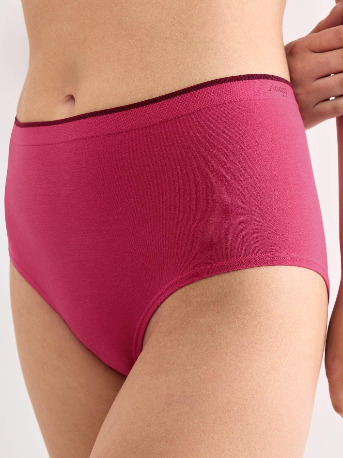 Image 5 of 5 of Sloggi Go Sense 2 Pack High Waist Brief - Blue Combo