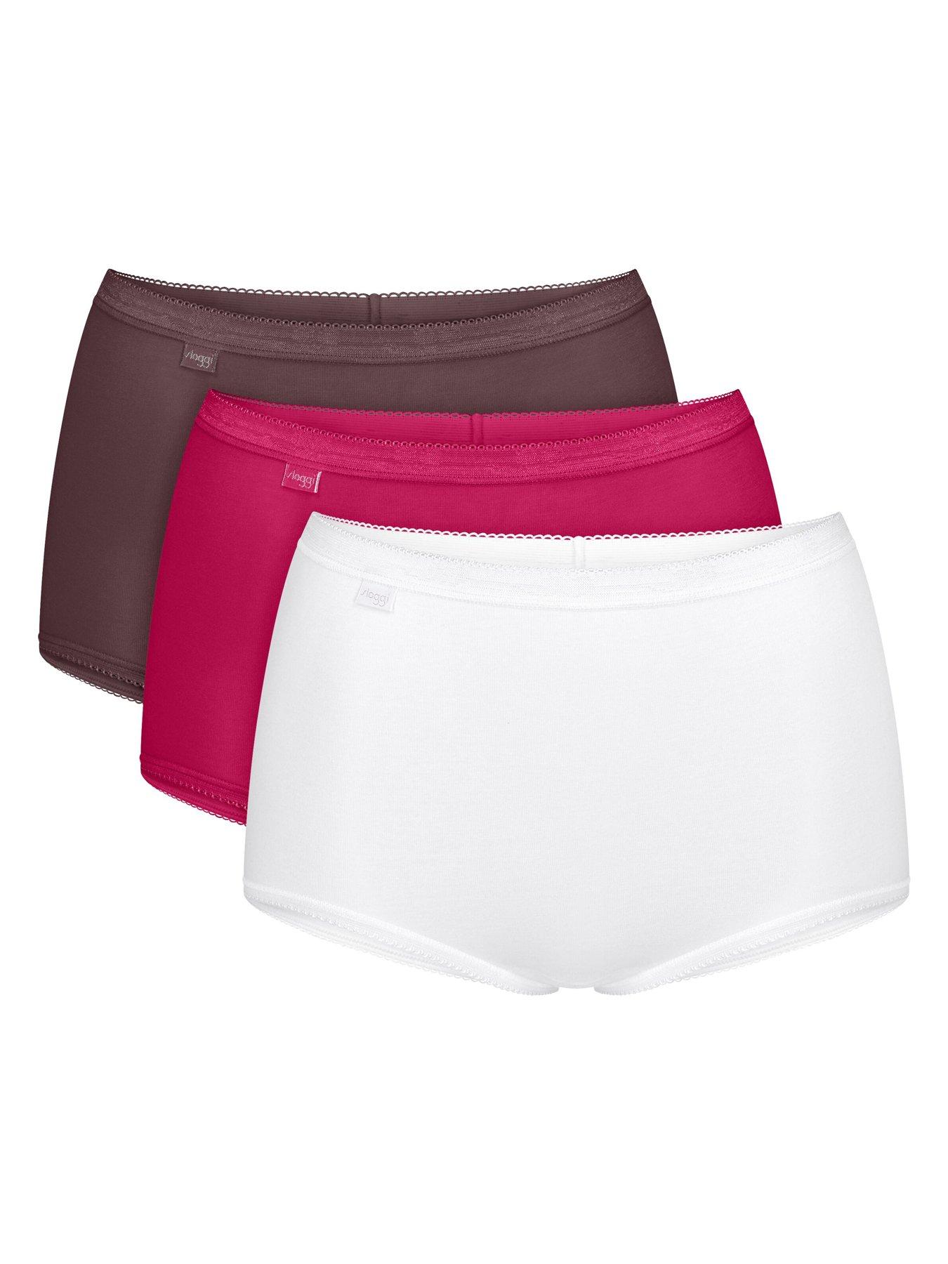 Sloggi Sloggi Basic + Maxi 3 Pack Brief - Red Combo