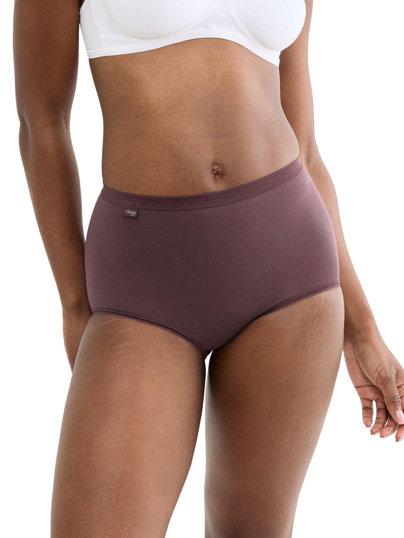 Image 2 of 5 of Sloggi Basic + Maxi 3 Pack Brief - Red Combo