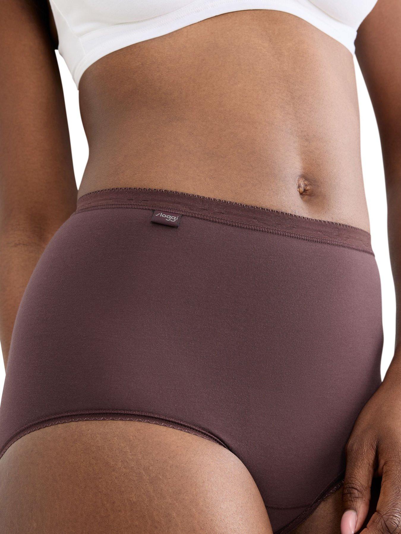 Image 5 of 5 of Sloggi Basic + Maxi 3 Pack Brief - Red Combo