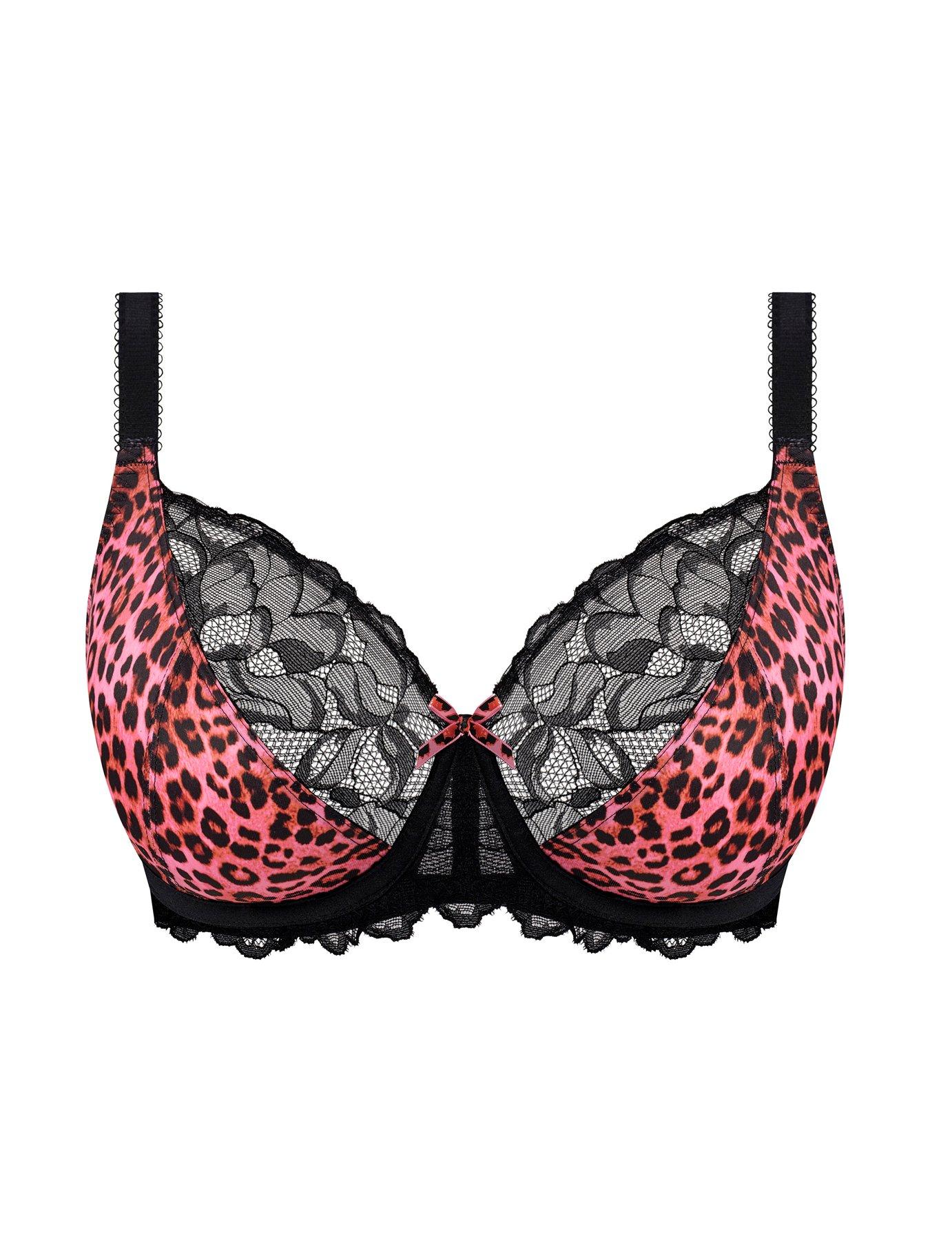 Image 5 of 5 of Freya Cherish Me Underwire Plunge Bra-pink Flambe