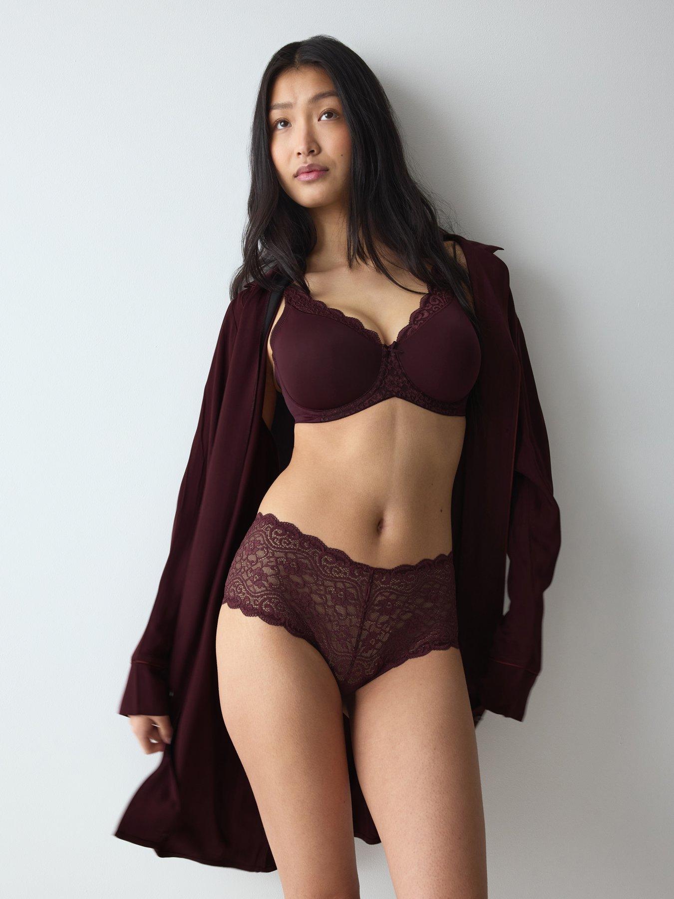 Triumph Triumph Amourette Maxi Brief - Dark Red