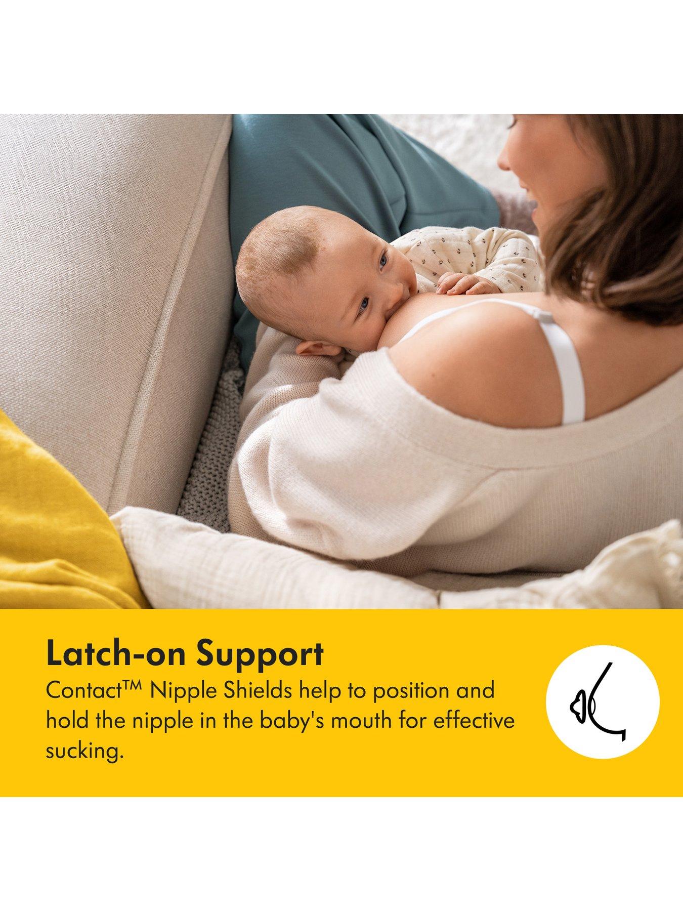 Image 7 of 7 of Medela Contact Nipple Shields Medium (20mm) with Case (2 pack)
