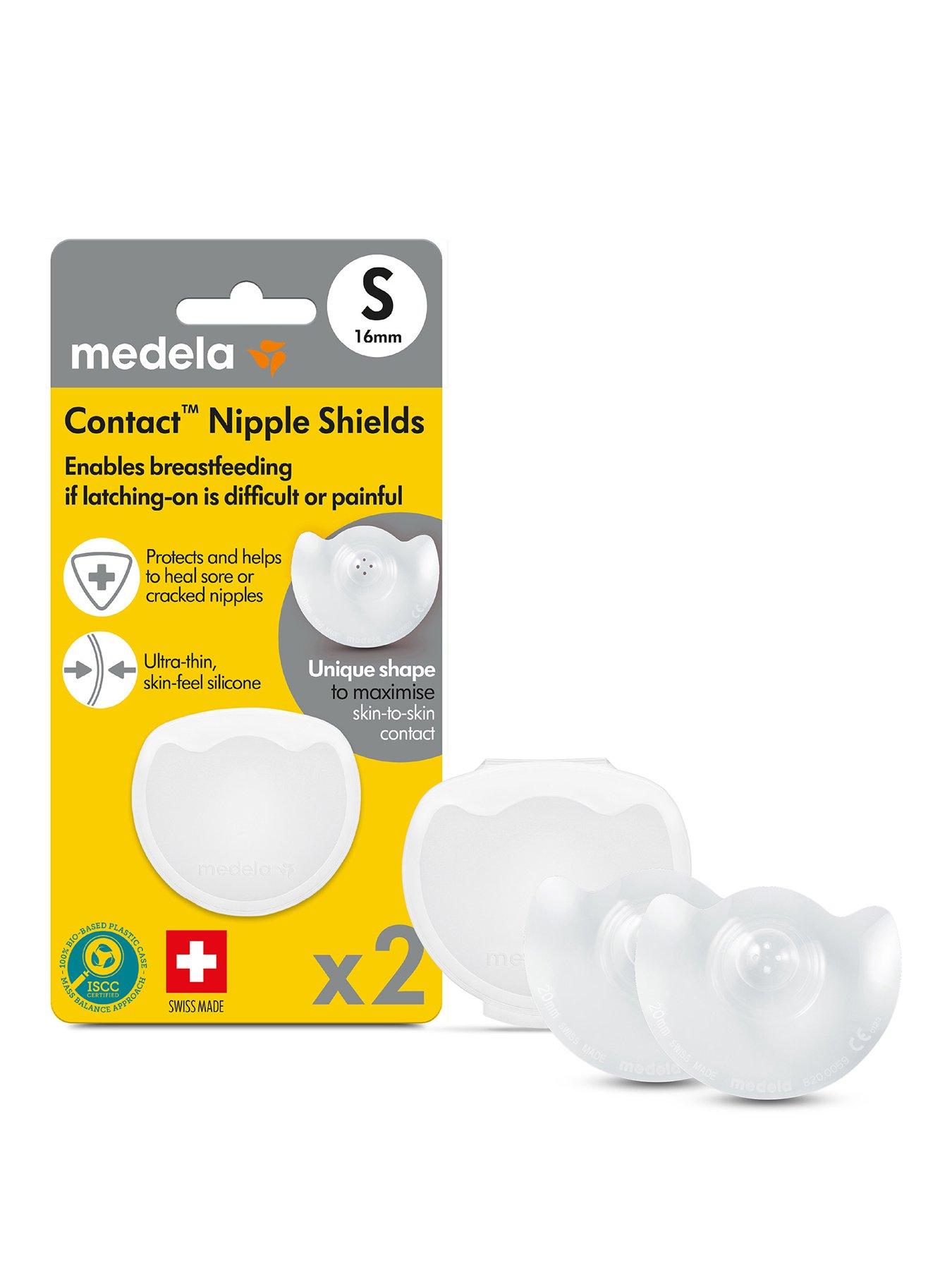 Medela Contact Nipple Shields Small (16mm) with Case (2 pack)