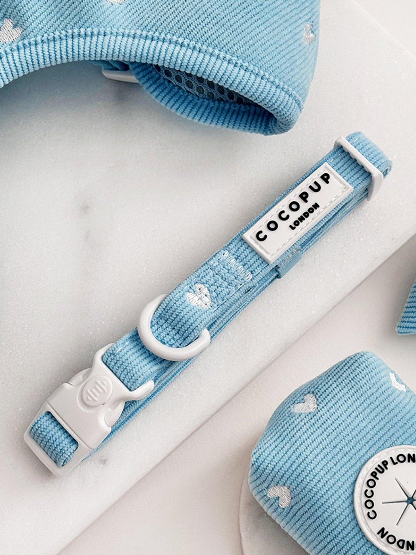Image 1 of 2 of Cocopup Blue Heartstrings Cord Collar
