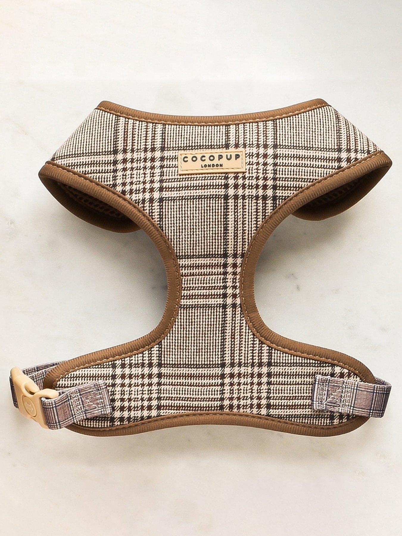 Cocopup Pup Plaid Adjustable Neck Harness
