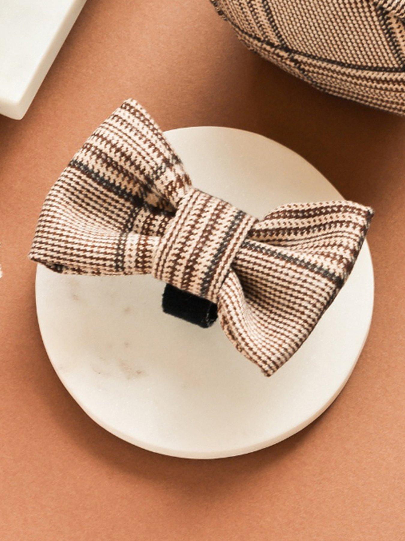 Image 1 of 2 of Cocopup Pup Plaid Bow Tie