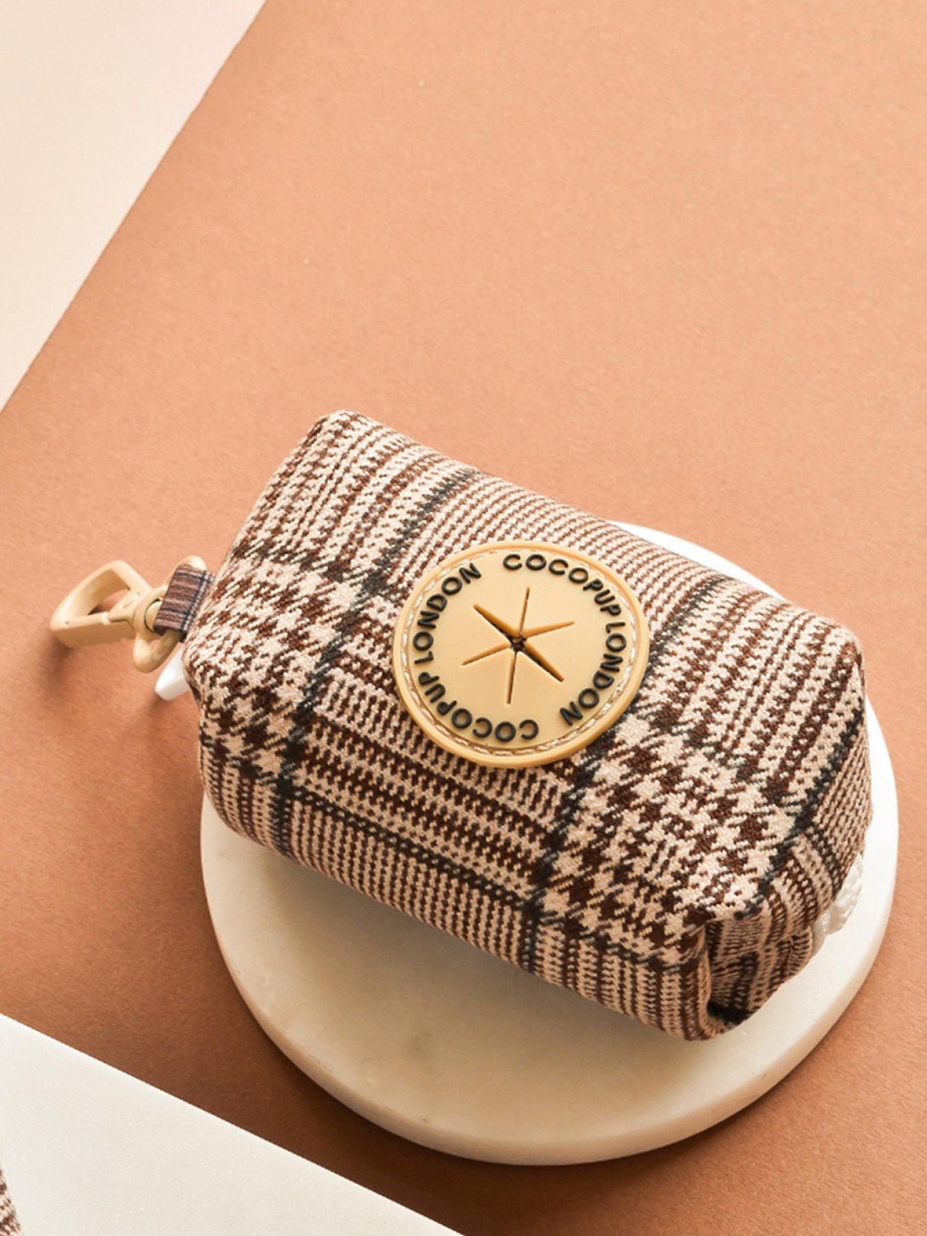Image 1 of 2 of Cocopup Pup Plaid Poop Bag Holder
