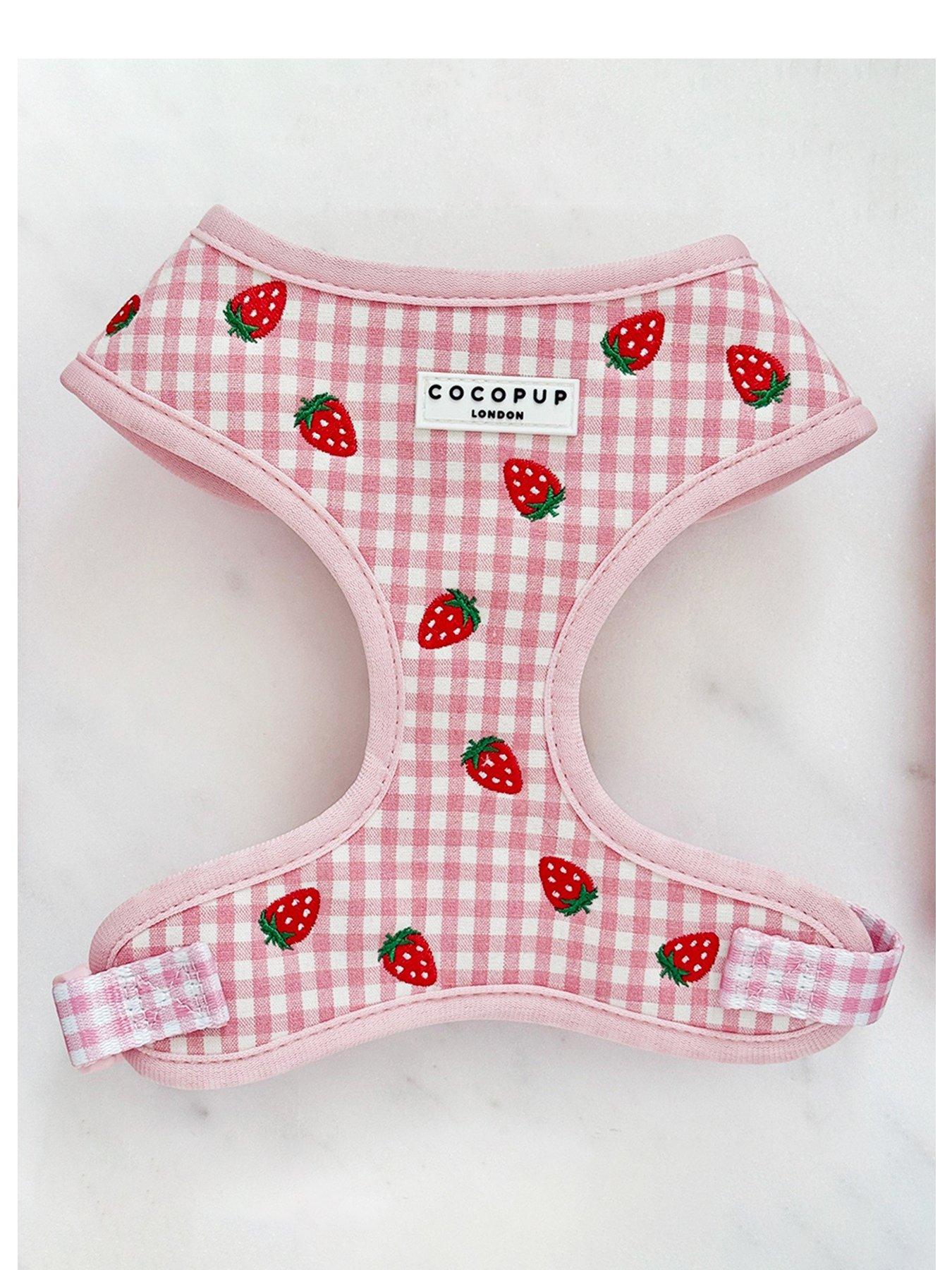 Image 2 of 3 of Cocopup Strawberry Picnic Pup Adjustable Harness