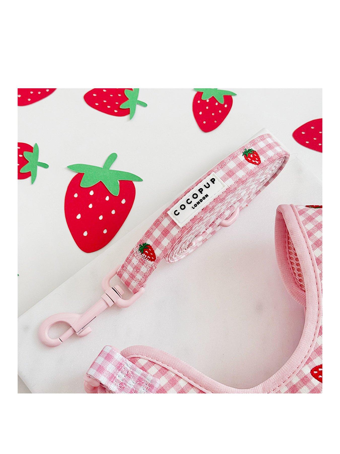 Image 1 of 1 of Cocopup Strawberry Picnic Pup Lead