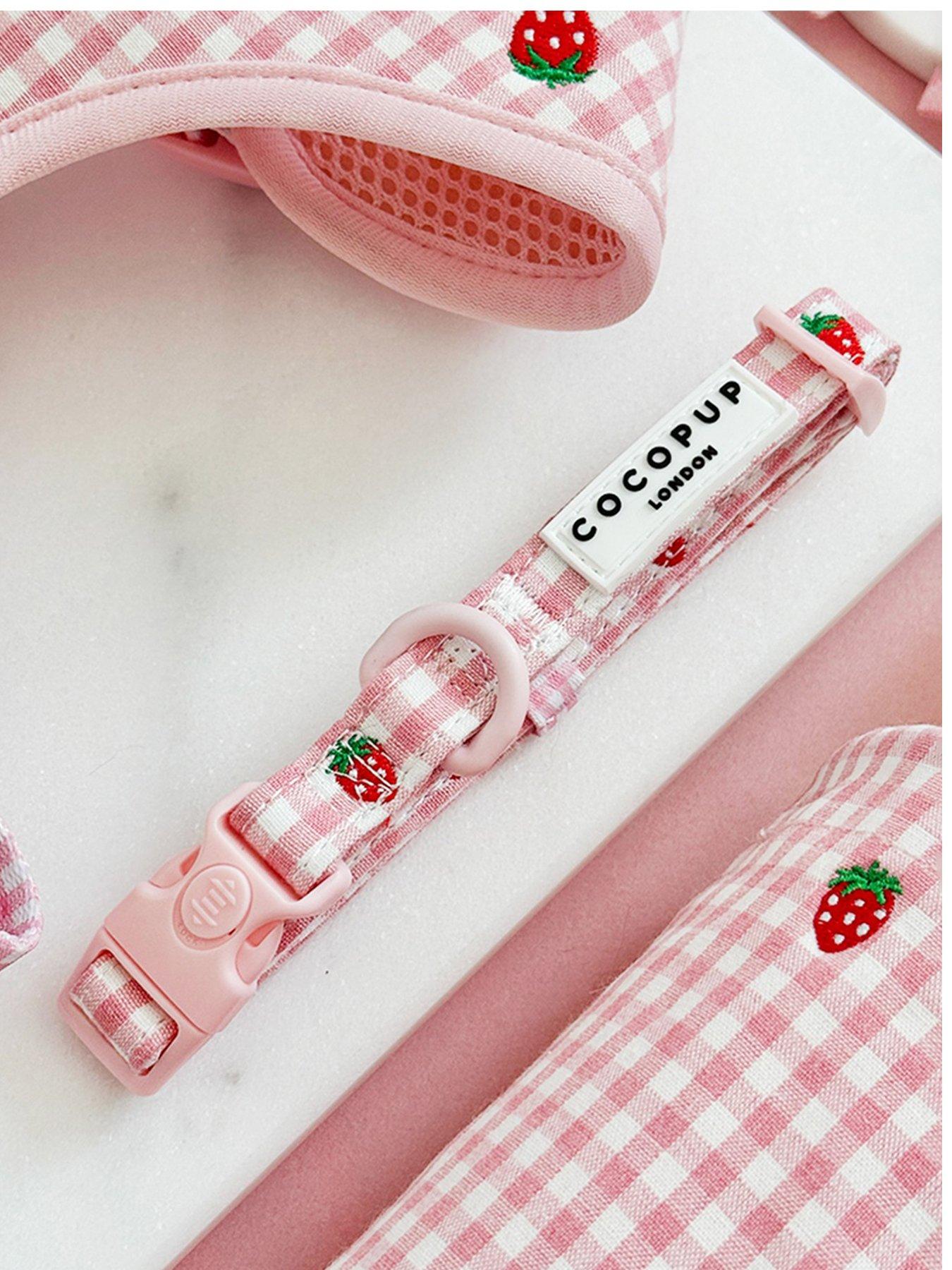 Cocopup Strawberry Picnic Pup Collar