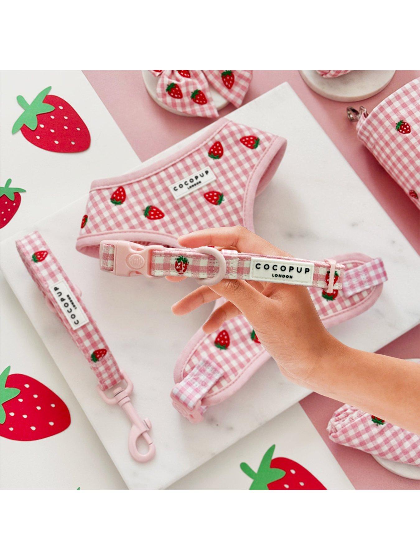 Image 2 of 2 of Cocopup Strawberry Picnic Pup Collar