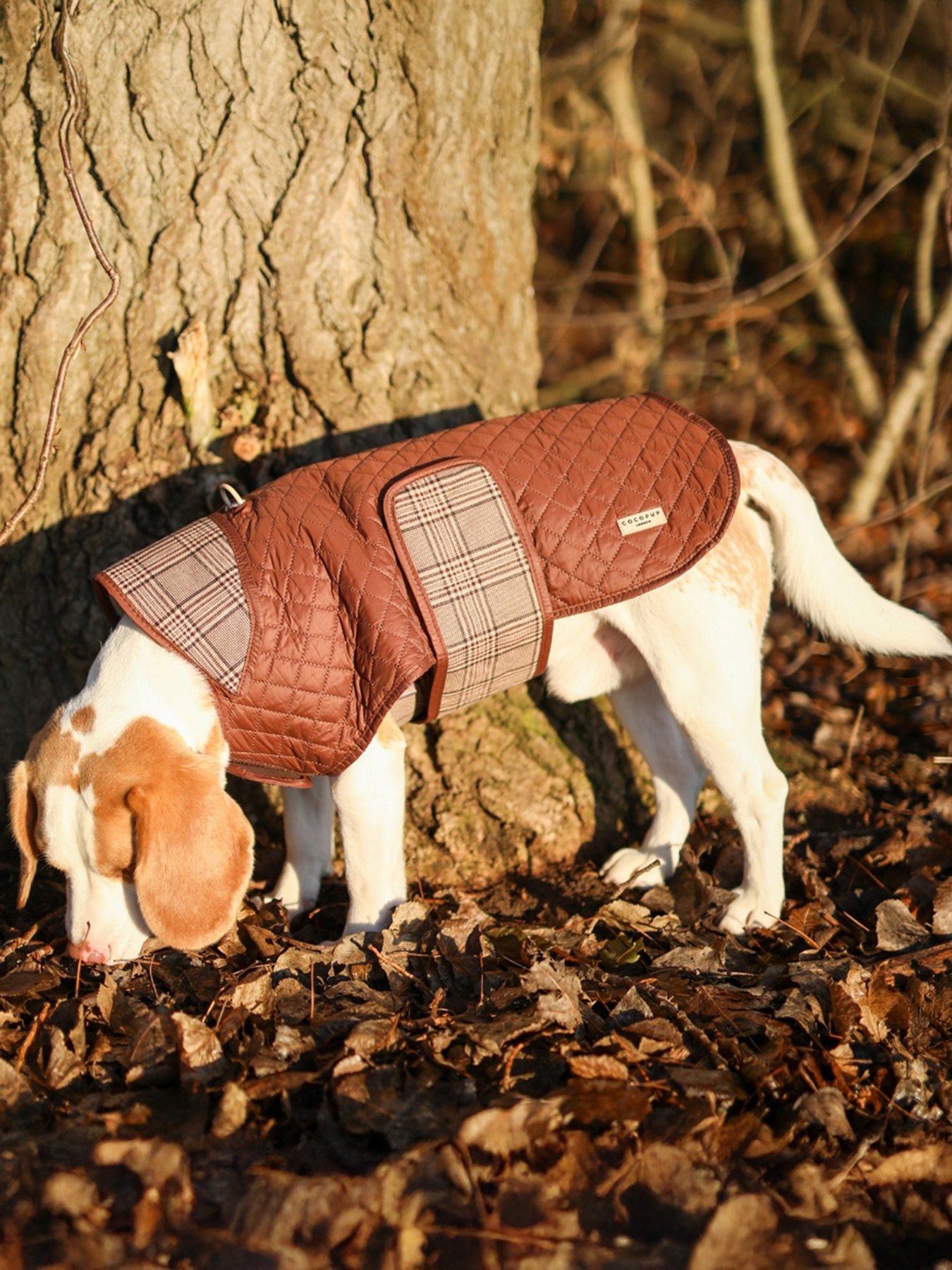 Cocopup Quilted Dog Coat- Pup Plaid