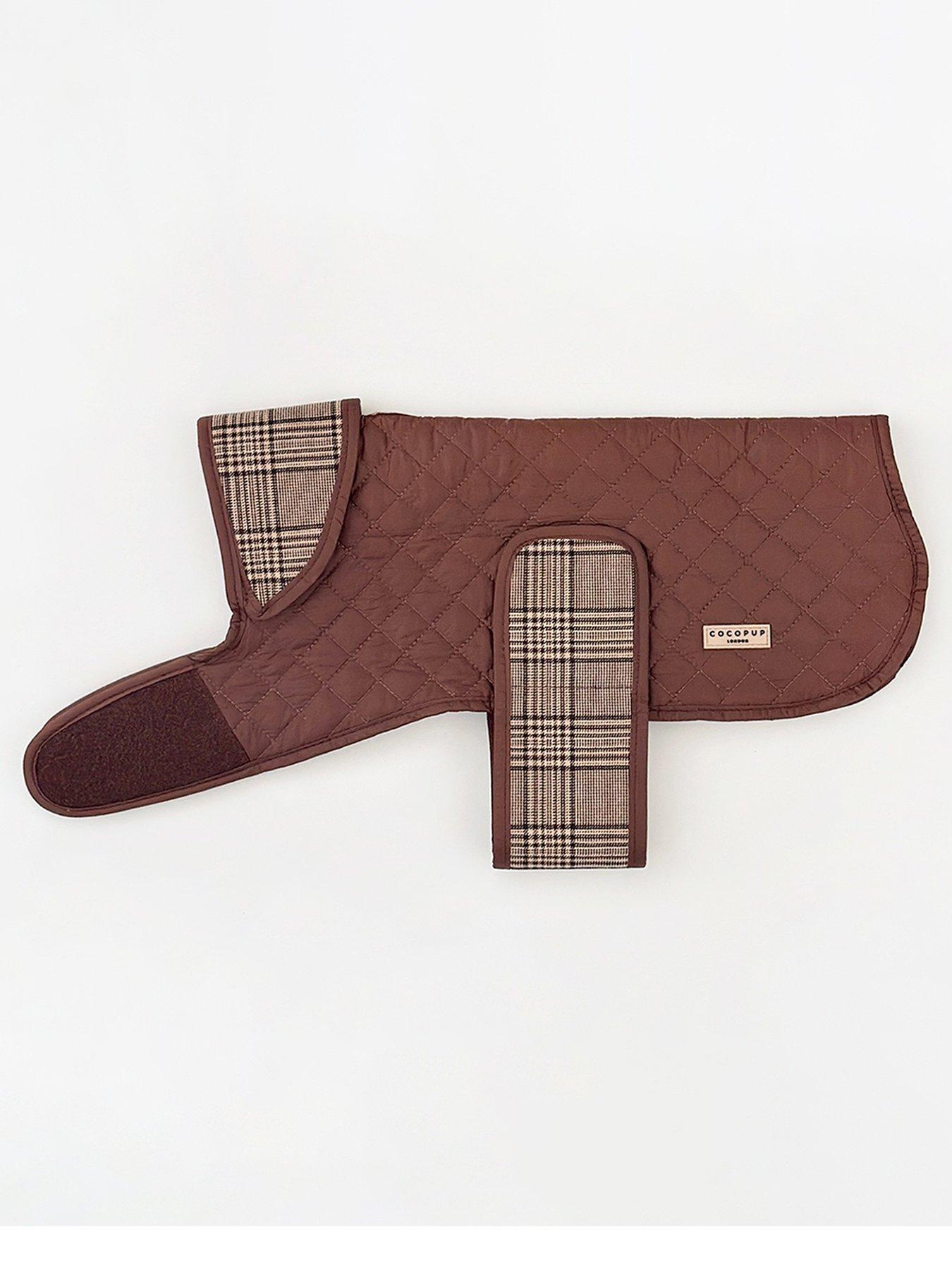 Image 2 of 3 of Cocopup Quilted Dog Coat- Pup Plaid