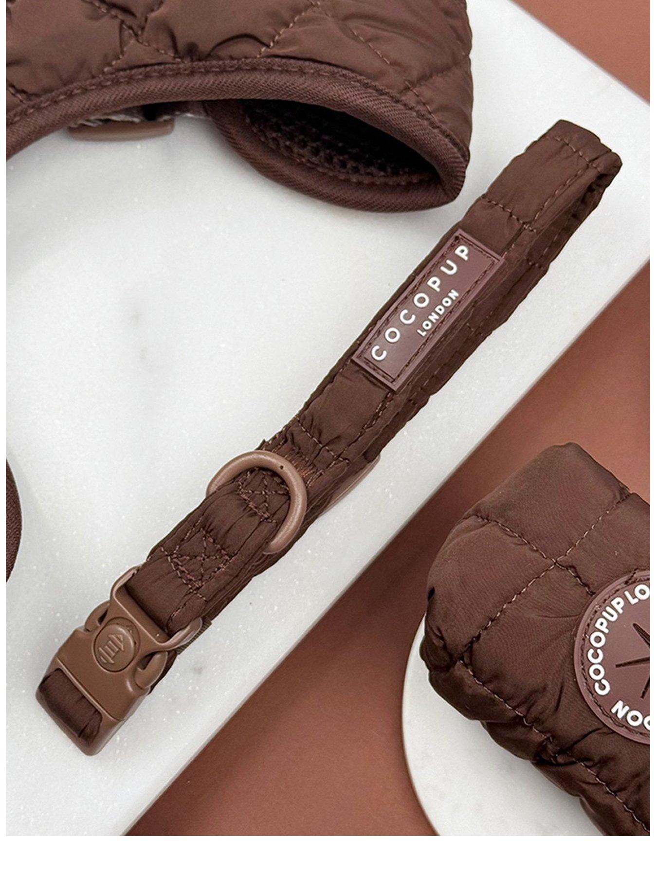 Cocopup Espresso Quilted Collar