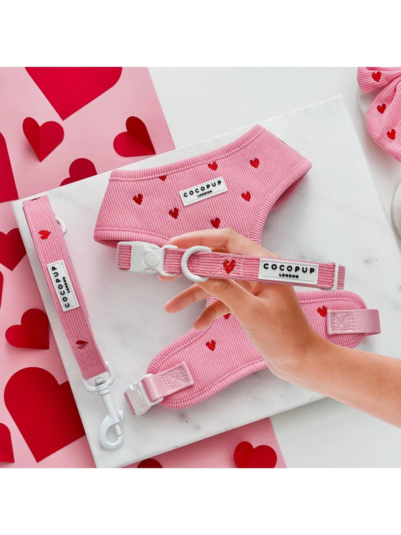 Image 2 of 2 of Cocopup Pink Heartstrings Cord Collar