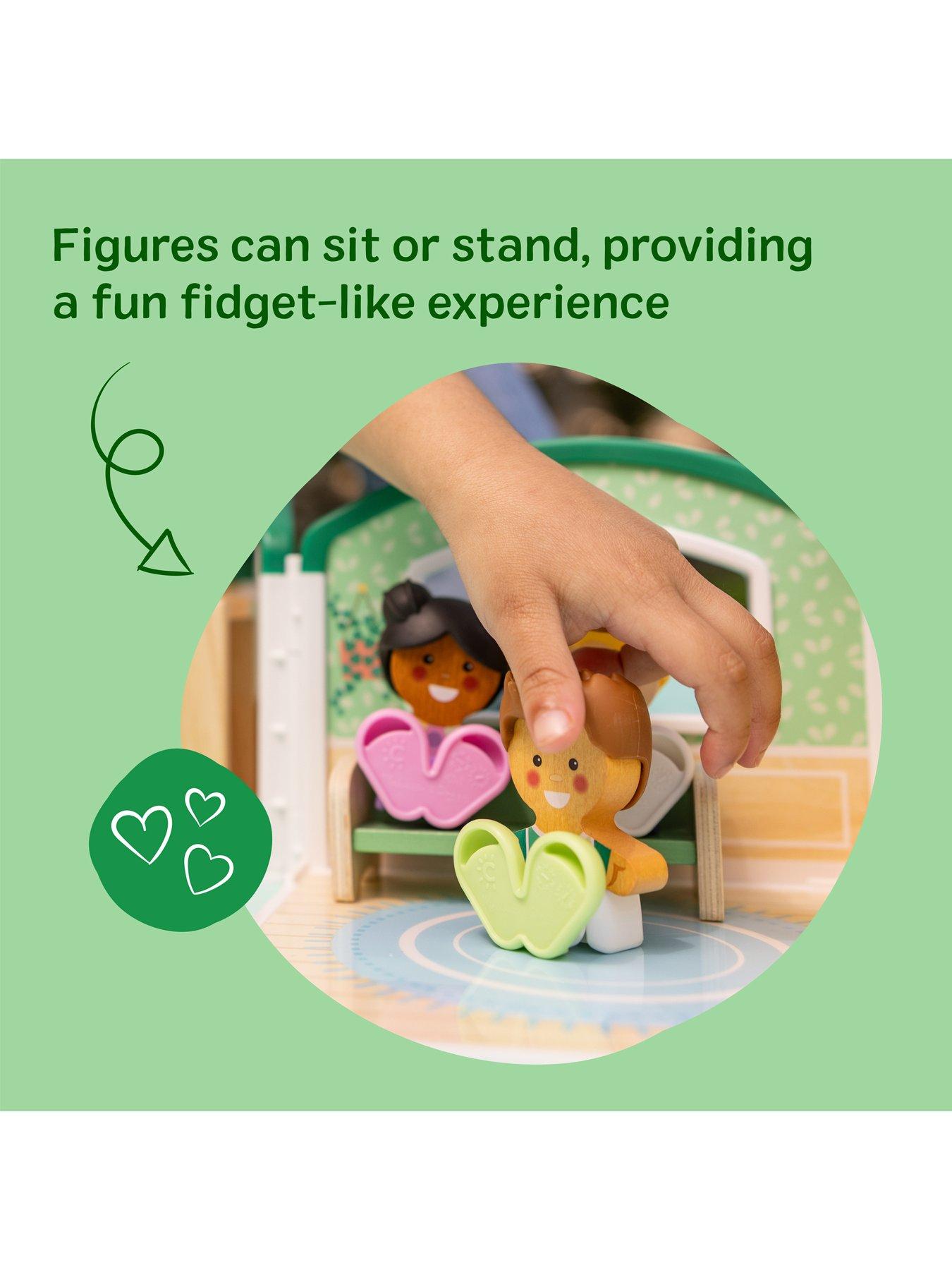 Image 3 of 7 of Melissa & Doug Melissa &amp; Doug Cheery Lane Play Figure 4-Pack