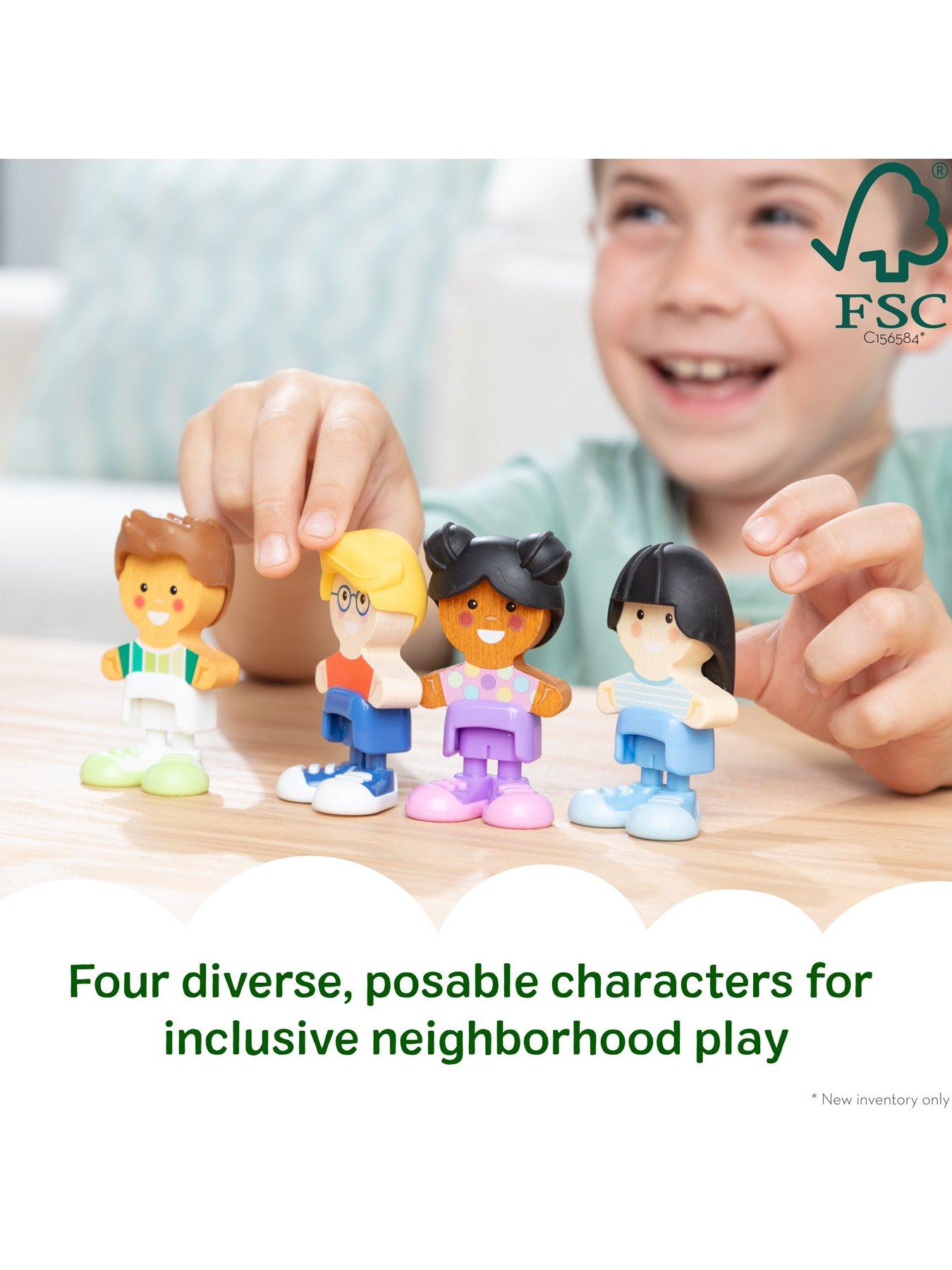 Image 4 of 7 of Melissa & Doug Melissa &amp; Doug Cheery Lane Play Figure 4-Pack