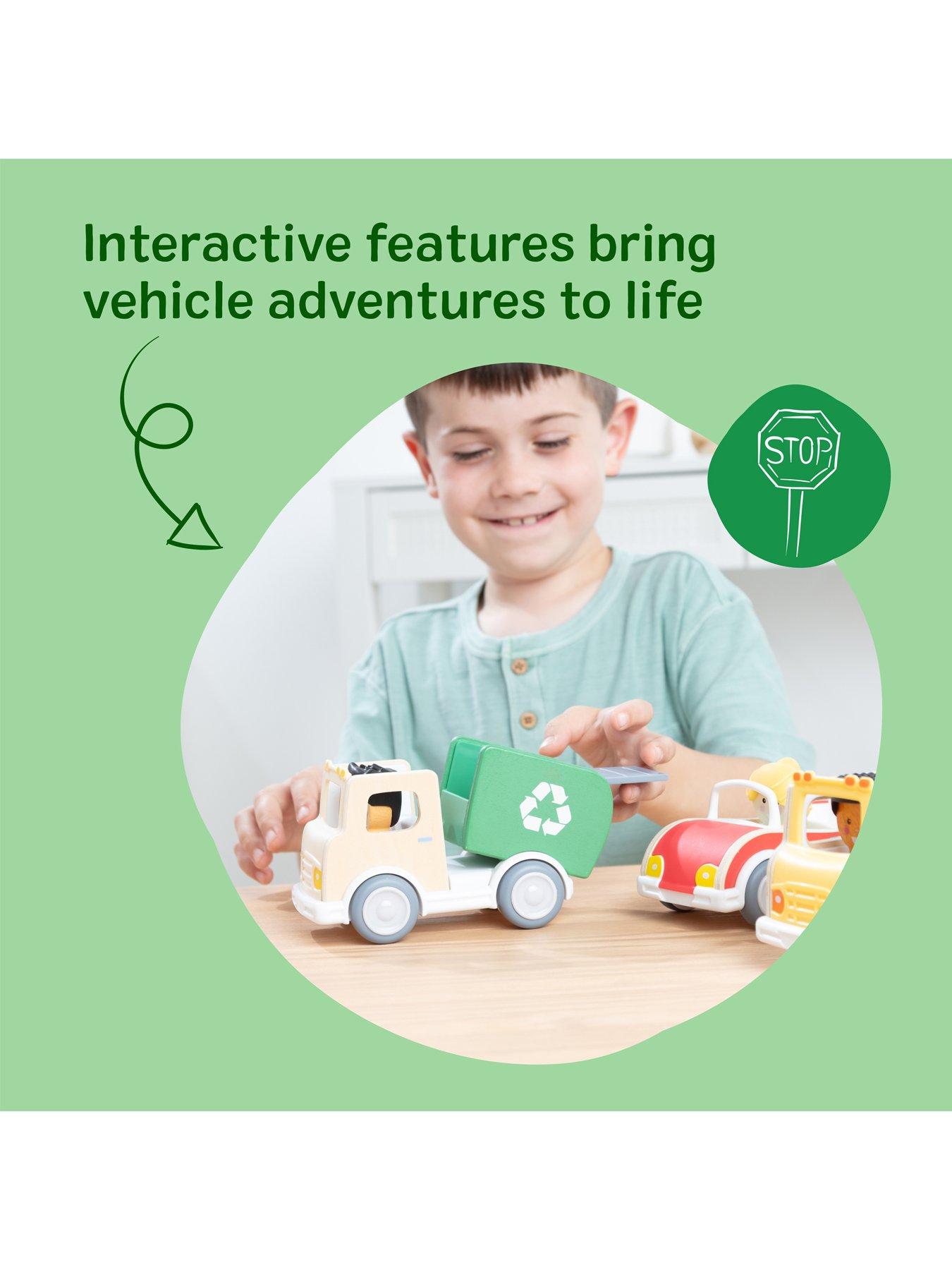Image 3 of 8 of Melissa & Doug Cheery Lane Vehicle Play Set