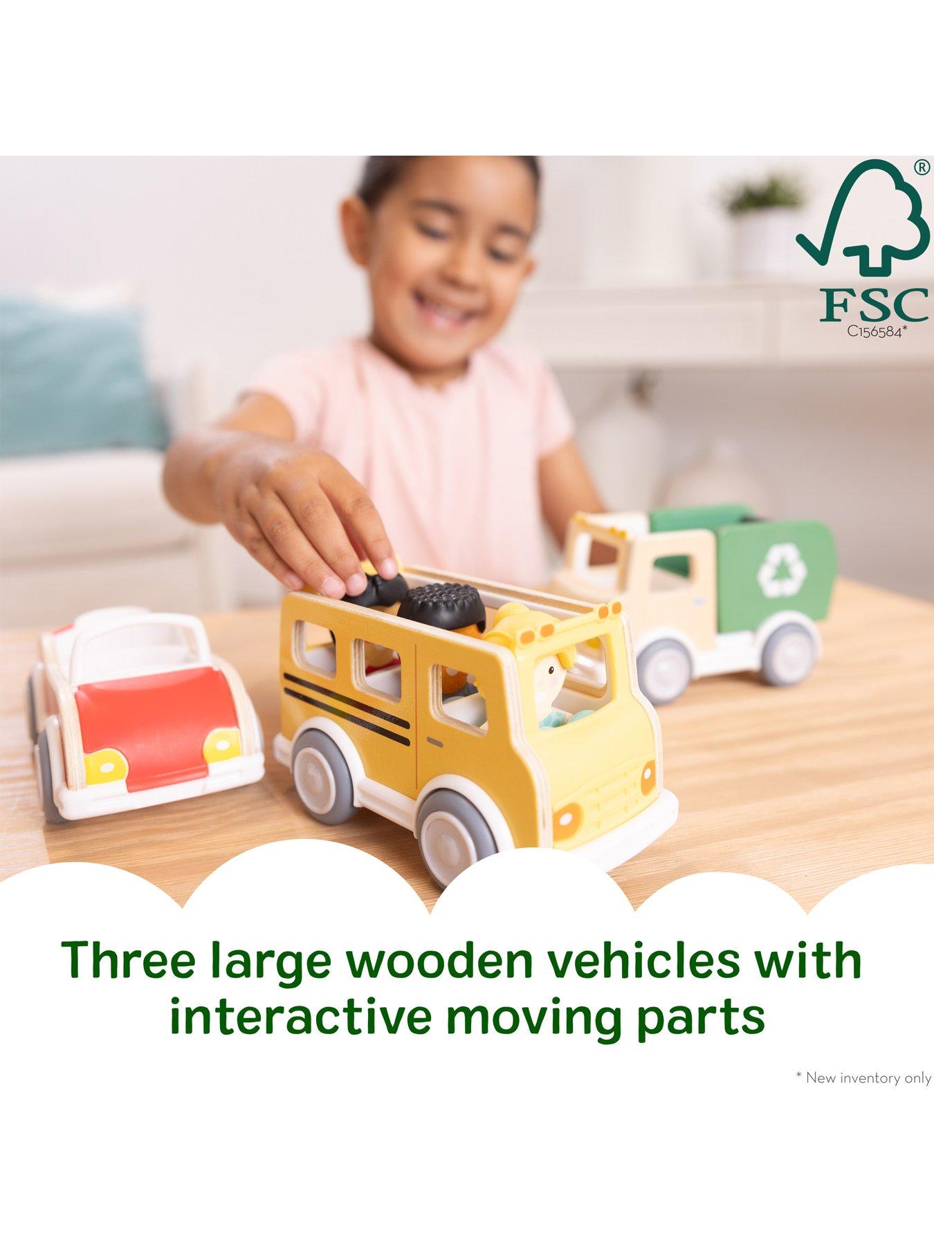 Image 4 of 8 of Melissa & Doug Cheery Lane Vehicle Play Set