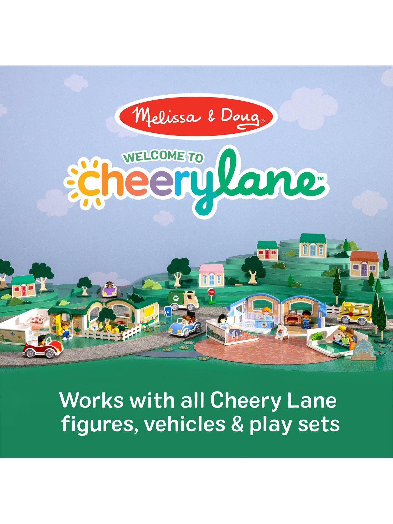 Image 7 of 8 of Melissa & Doug Cheery Lane Vehicle Play Set