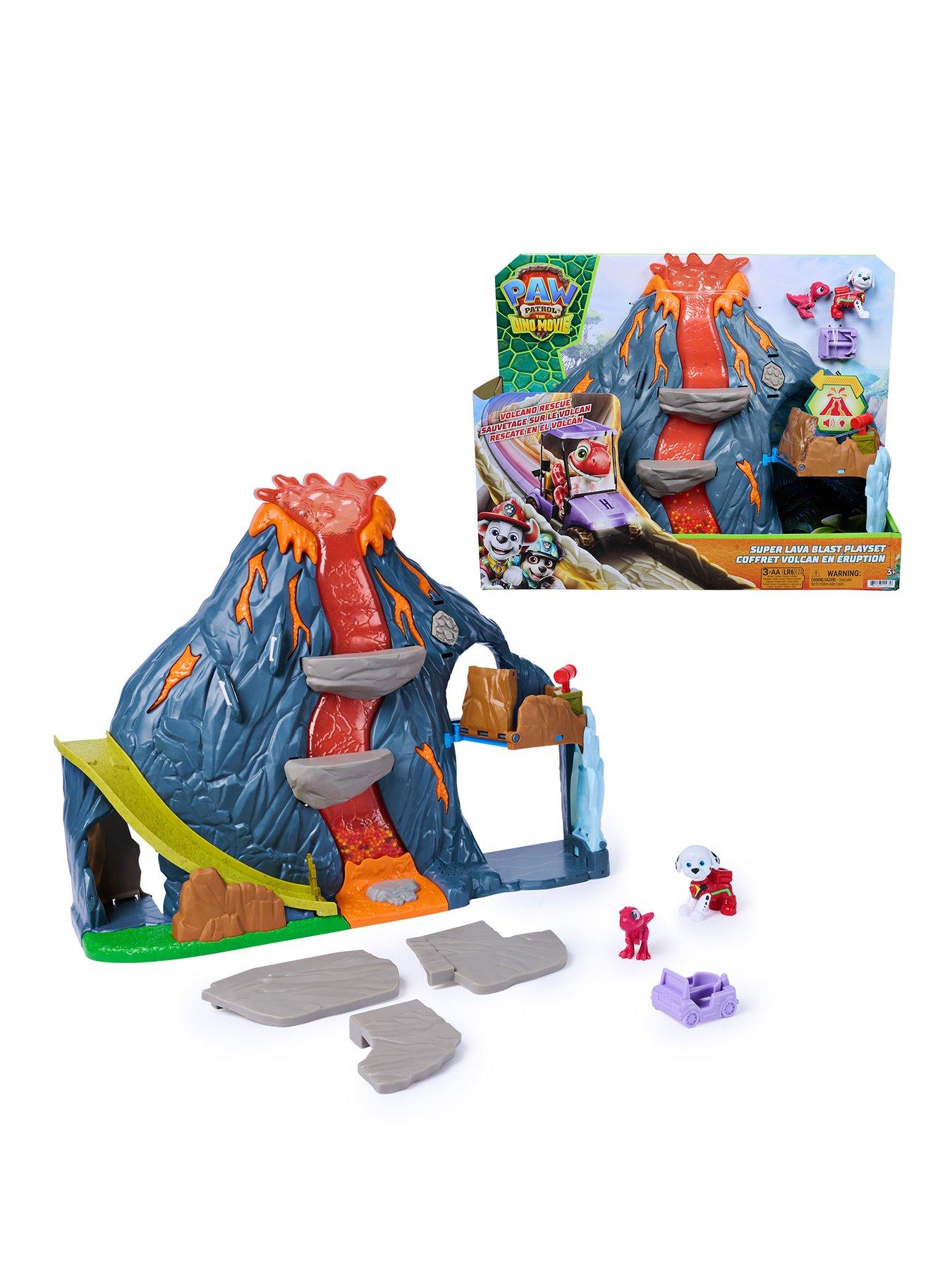 Paw Patrol DINO MOVIE - Super Lava Blast Volcano Playset