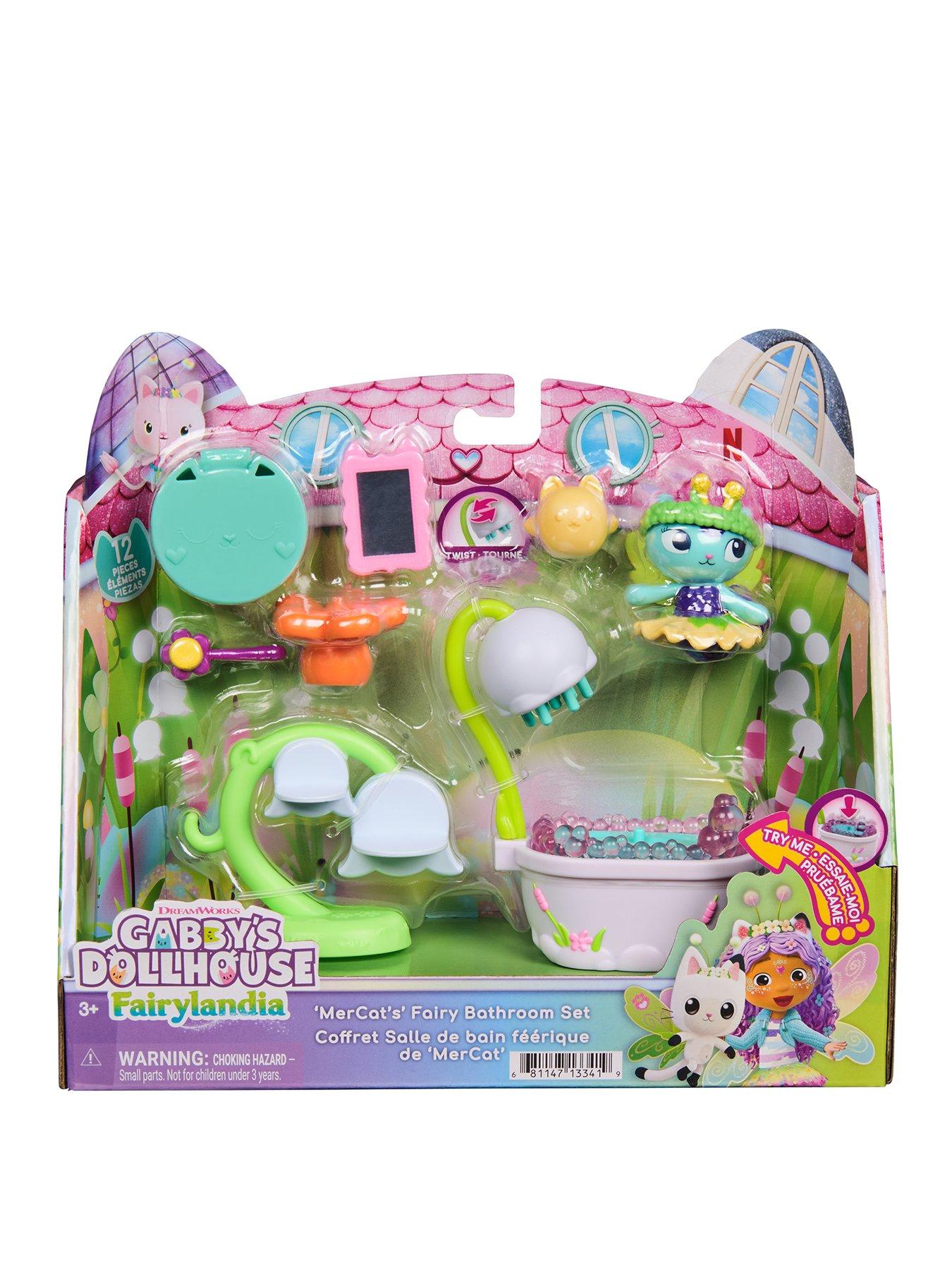 Gabby's Dollhouse Mercat Fairy Bathroom