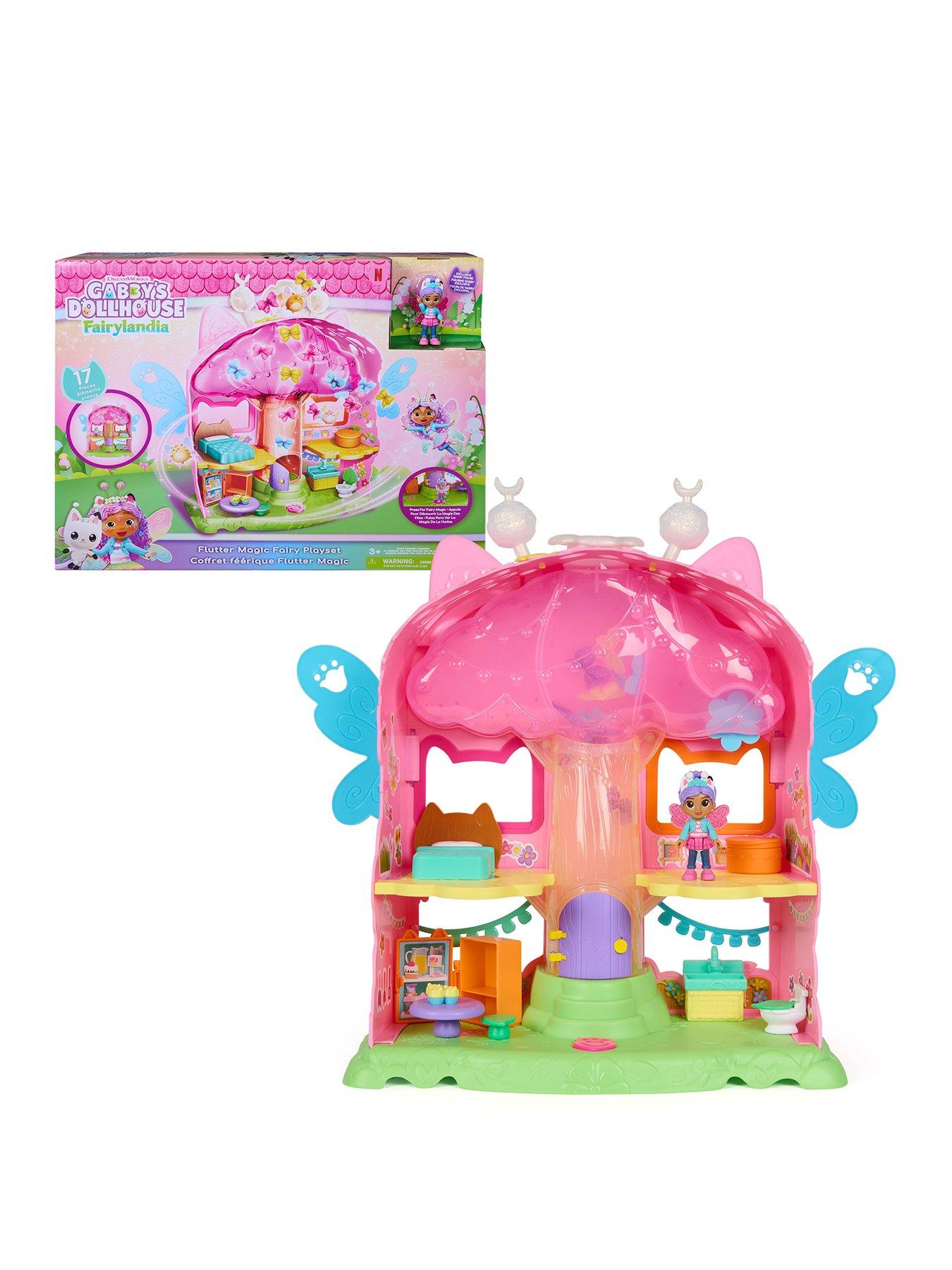 Gabby's Dollhouse Flutter Magic Fairy Playset