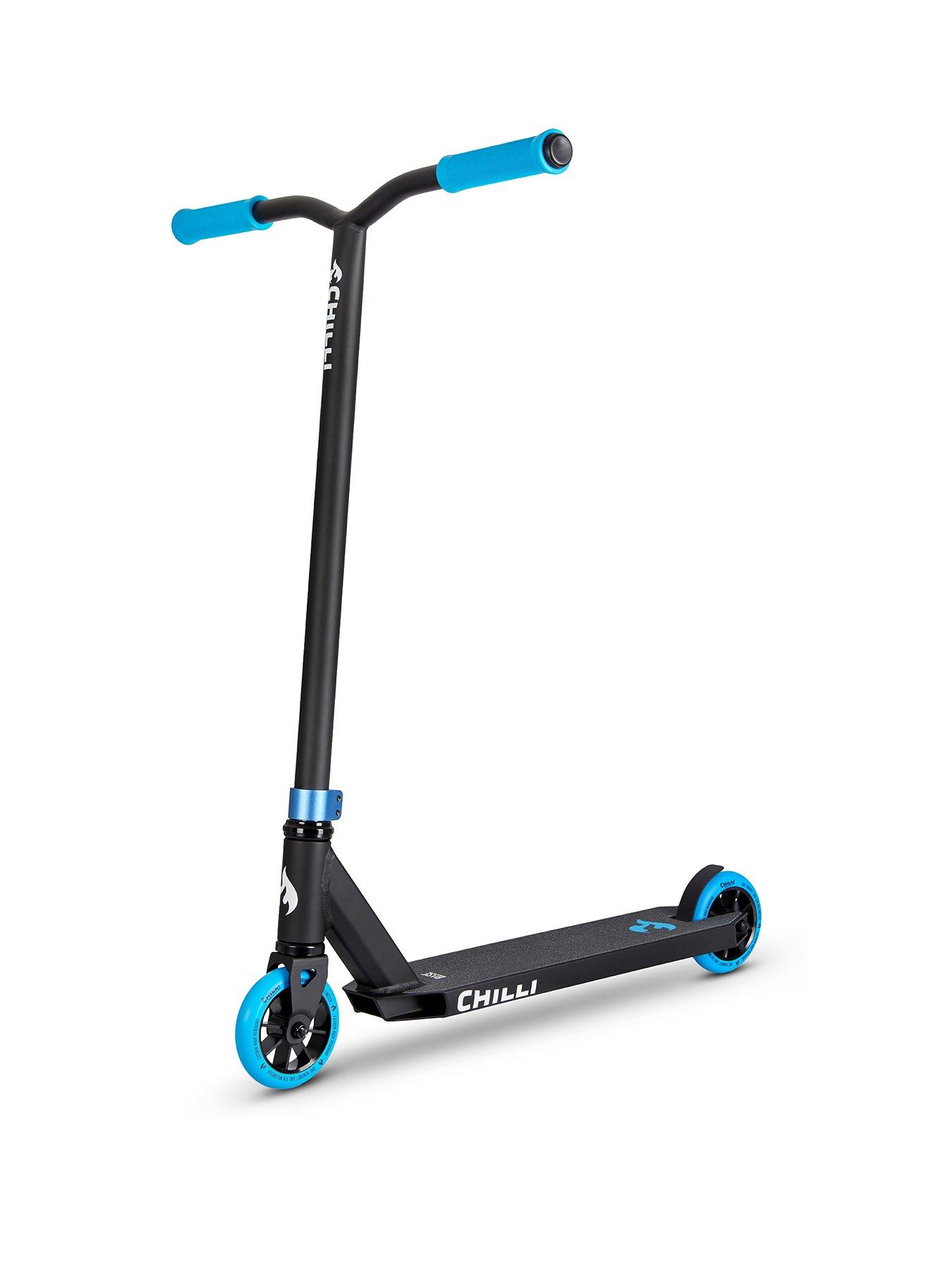 Image 1 of 7 of Micro Scooter Chilli Base Stunt Scooter: Blue