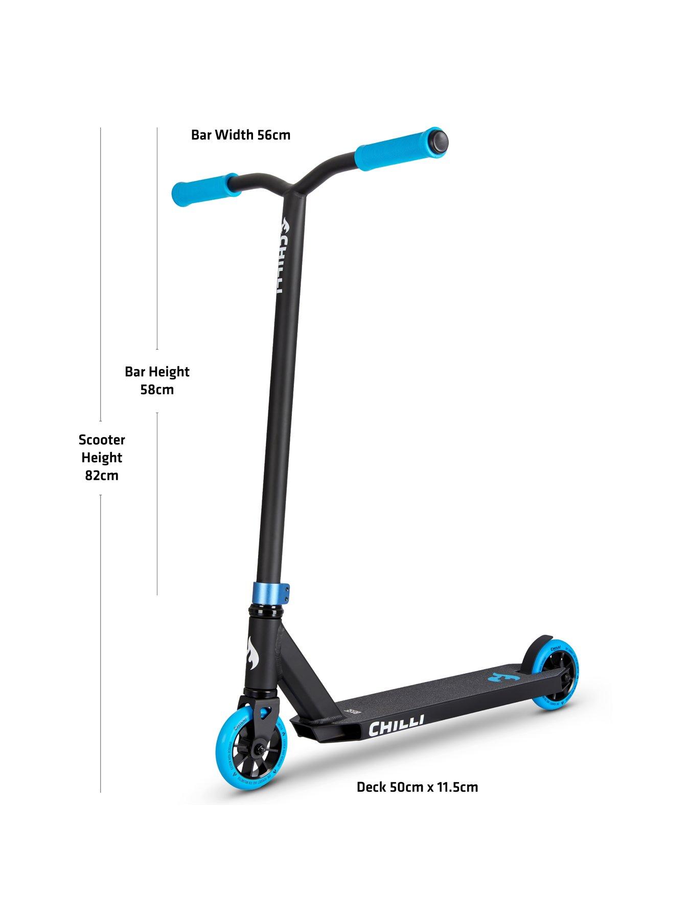 Image 7 of 7 of Micro Scooter Chilli Base Stunt Scooter: Blue