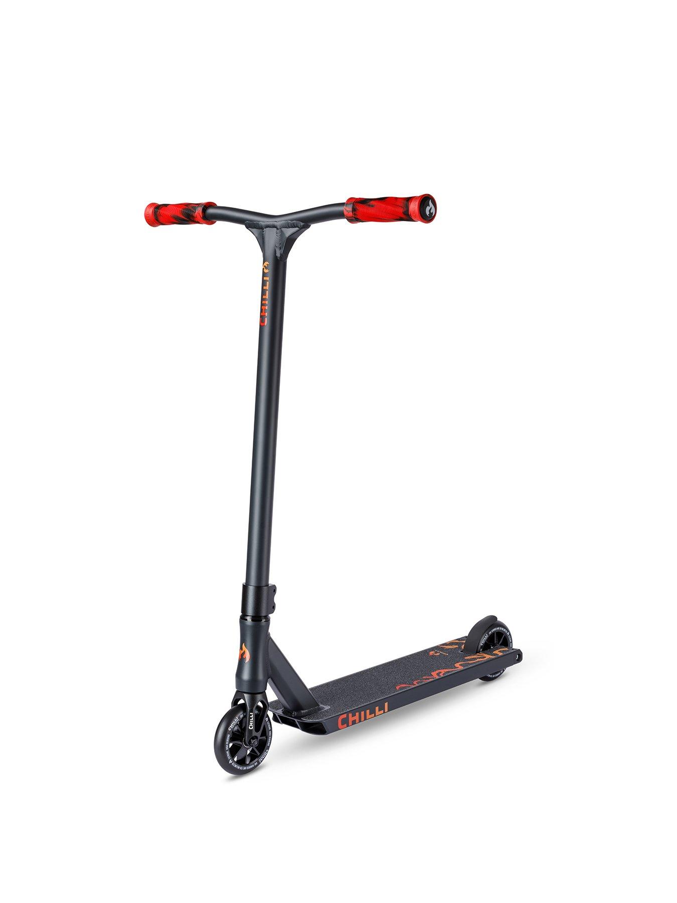 Image 1 of 7 of Micro Scooter Chilli Reaper Venom Stunt Scooter: Black/Red