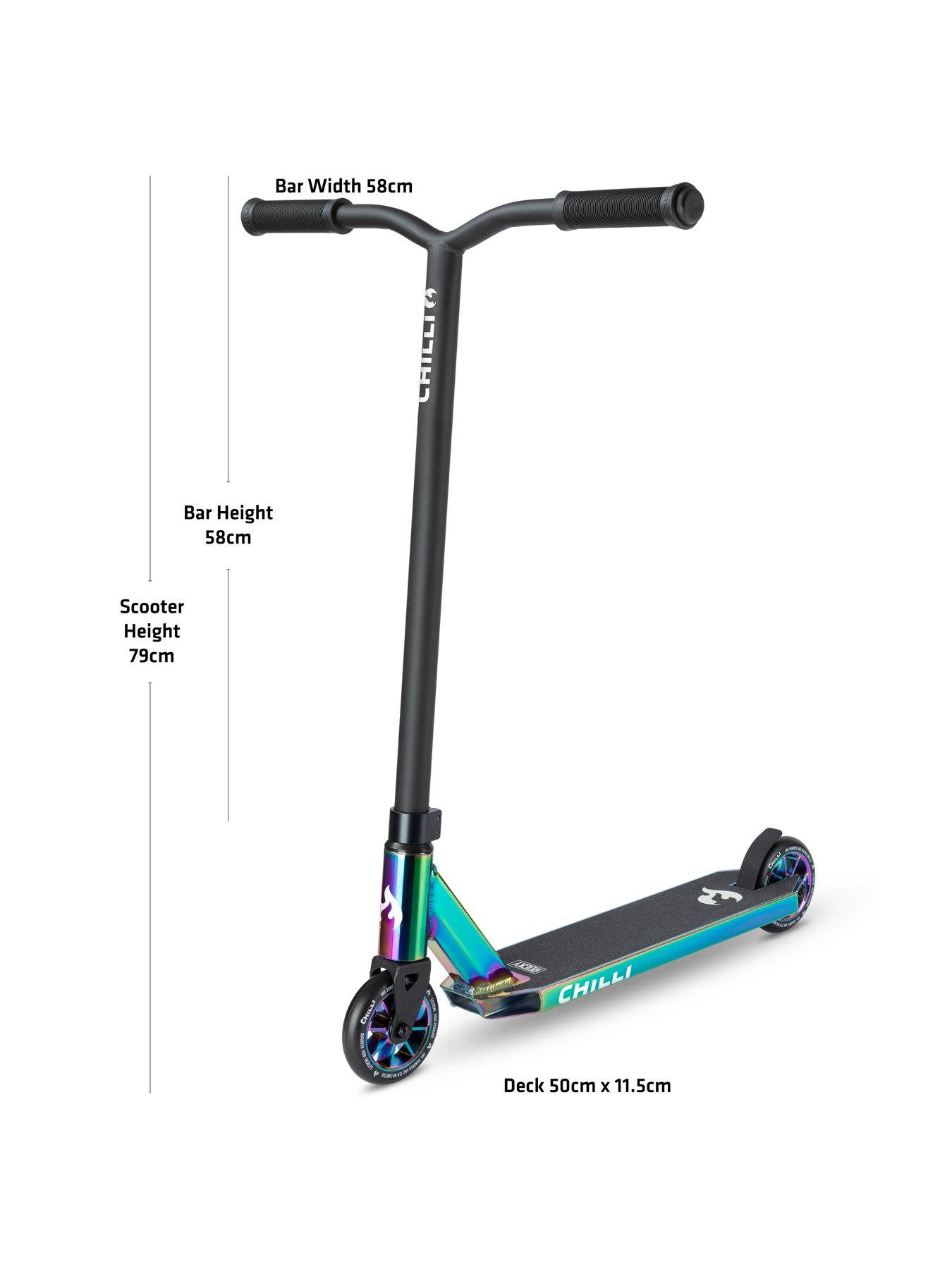 Image 7 of 8 of Micro Scooter Chilli Rocky Stunt Scooter: Oil Slick Neochrome