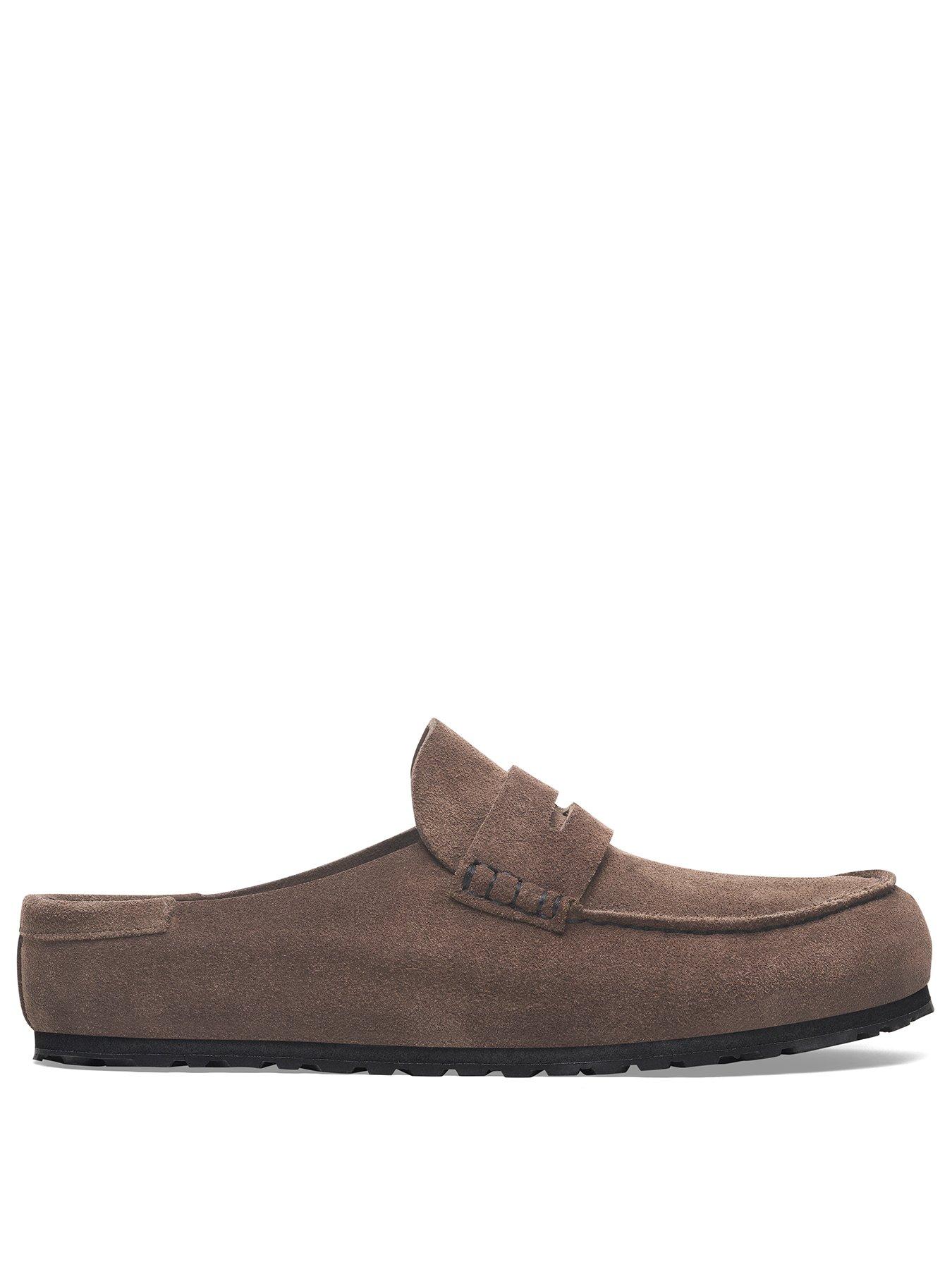 Image 2 of 3 of Birkenstock Naples Wrapped Suede Leather - Concrete Grey