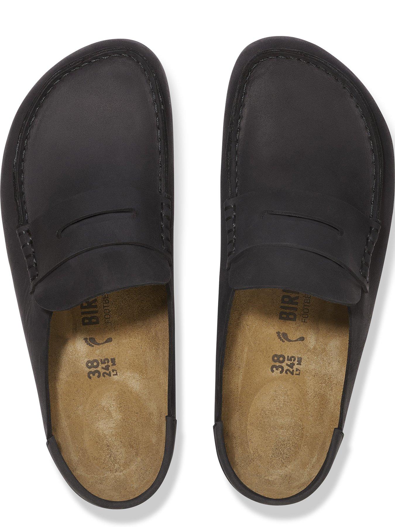 Image 3 of 3 of Birkenstock Naples Wrapped Oiled Leather Shoe - Black