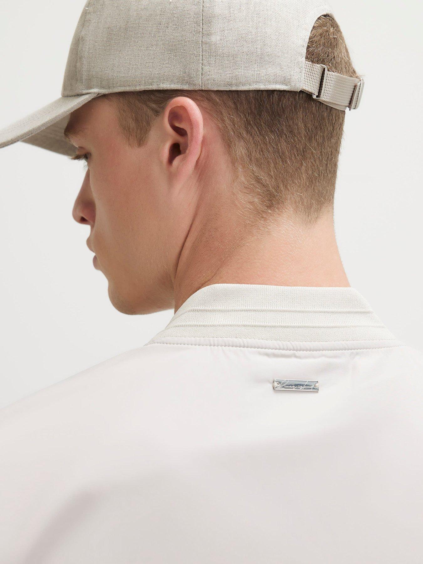 Image 2 of 6 of River Island Lightweight Bomber Jacket - Beige