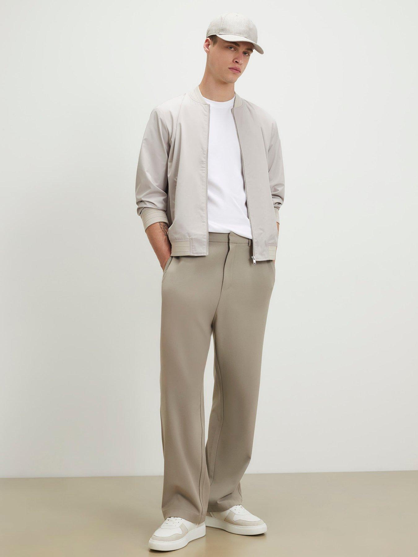 Image 3 of 6 of River Island Lightweight Bomber Jacket - Beige