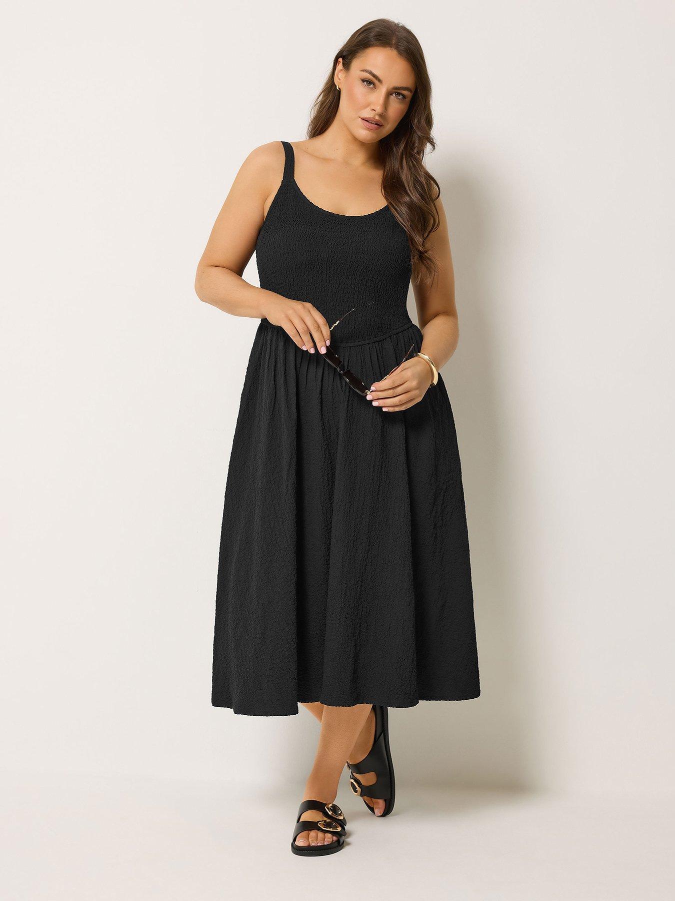 Yours Curve Shirred Detail Sundress